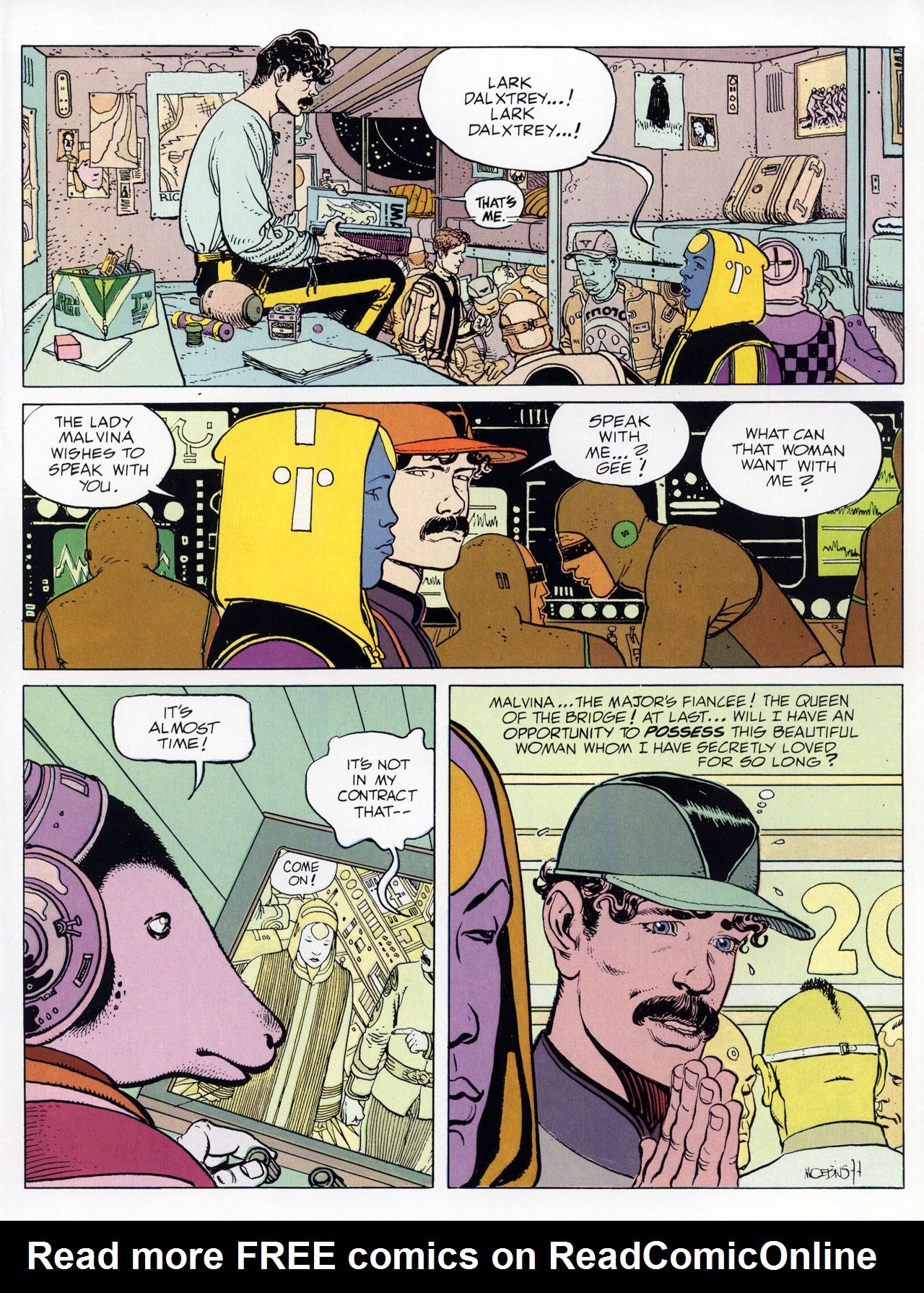 Read online Epic Graphic Novel: Moebius comic -  Issue # TPB 3 - 61