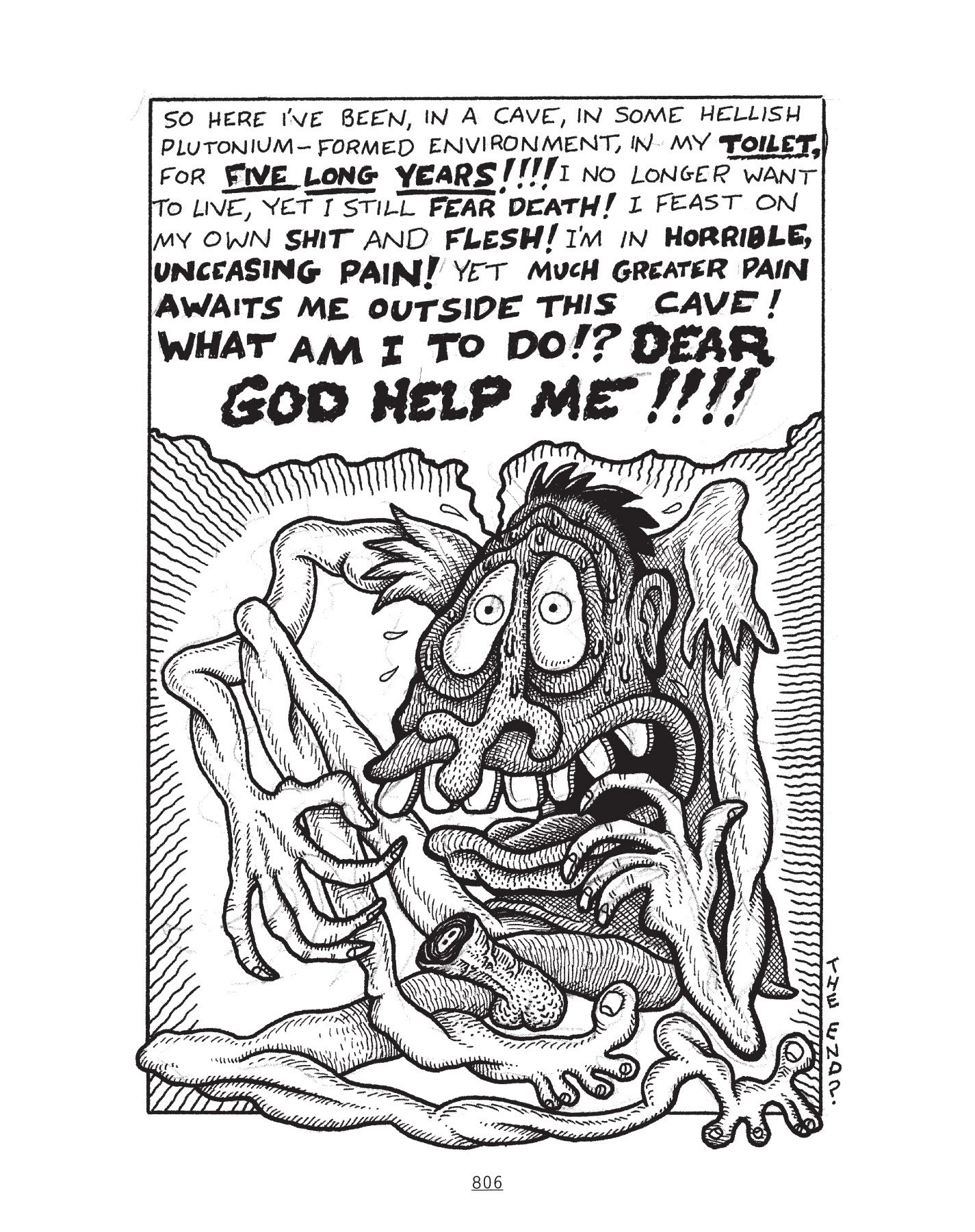 Read online NEWAVE! The Underground Mini Comix of the 1980's comic -  Issue # TPB (Part 8) - 71