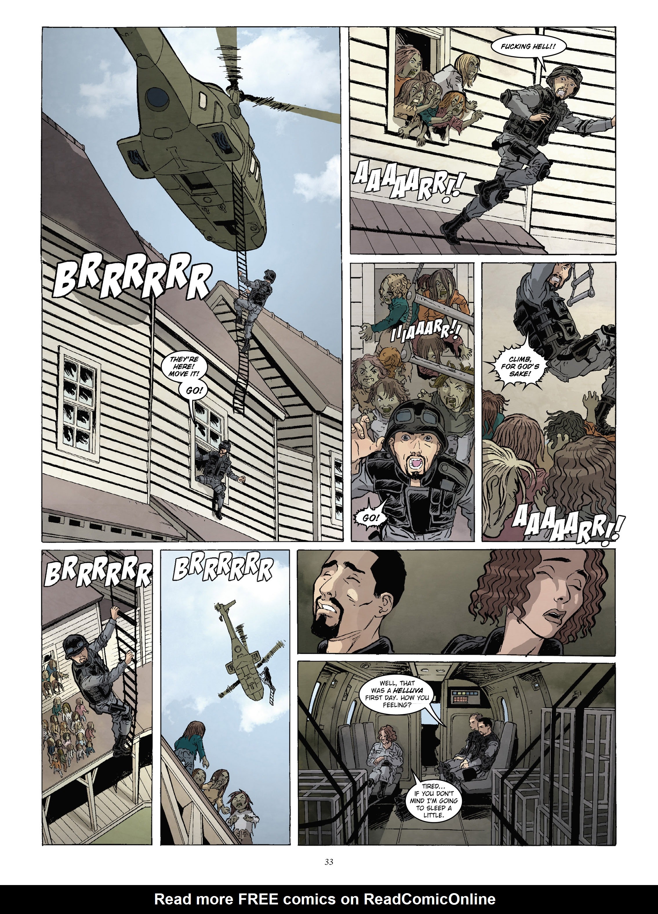 Read online The Rage comic -  Issue #1 - 34
