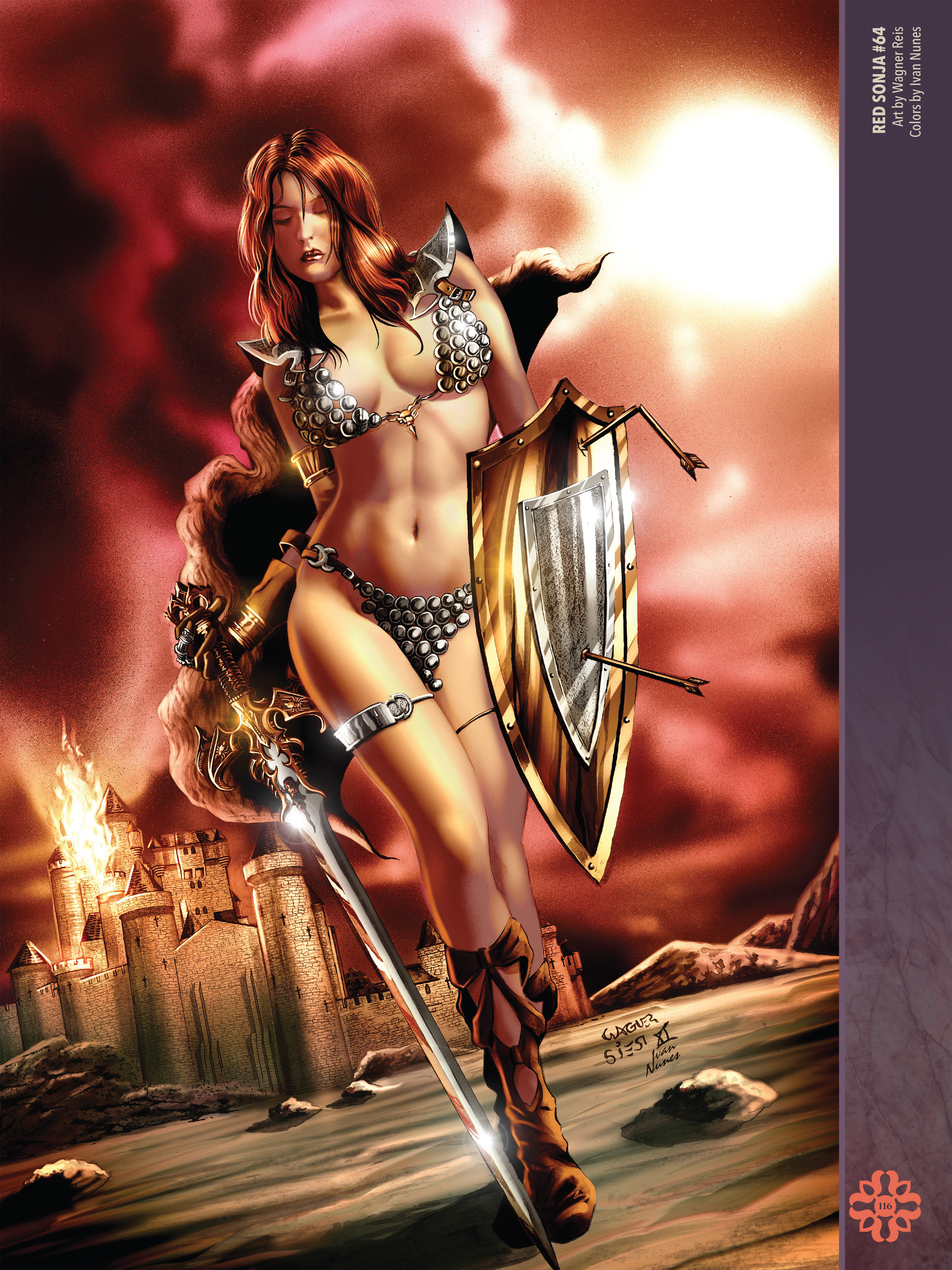 Read online The Art of Red Sonja comic -  Issue # TPB 2 (Part 2) - 17