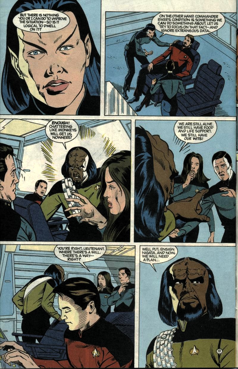Read online Star Trek: The Next Generation (1989) comic -  Issue #20 - 20