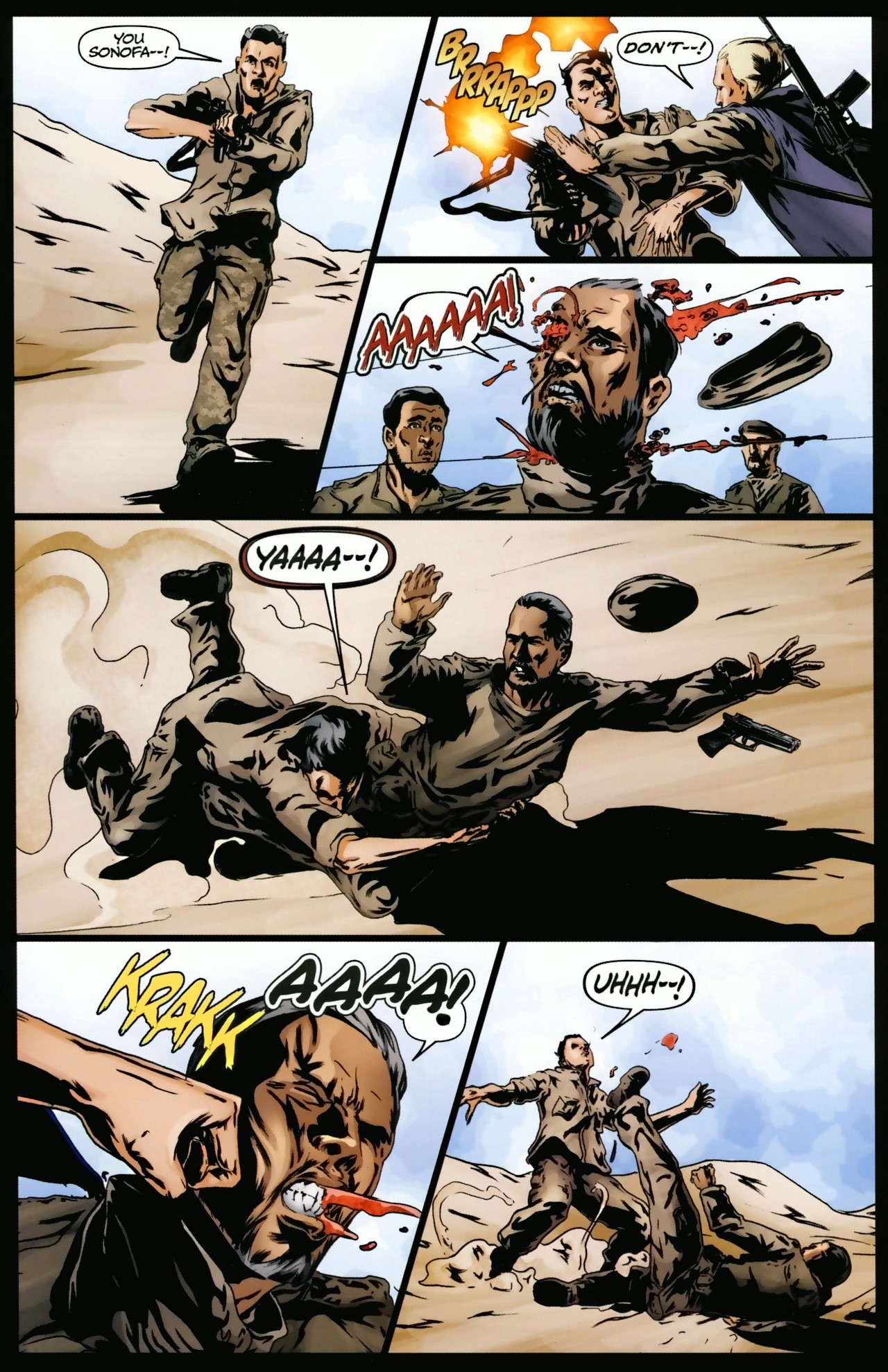 Read online ZMD: Zombies of Mass Destruction comic -  Issue #4 - 14
