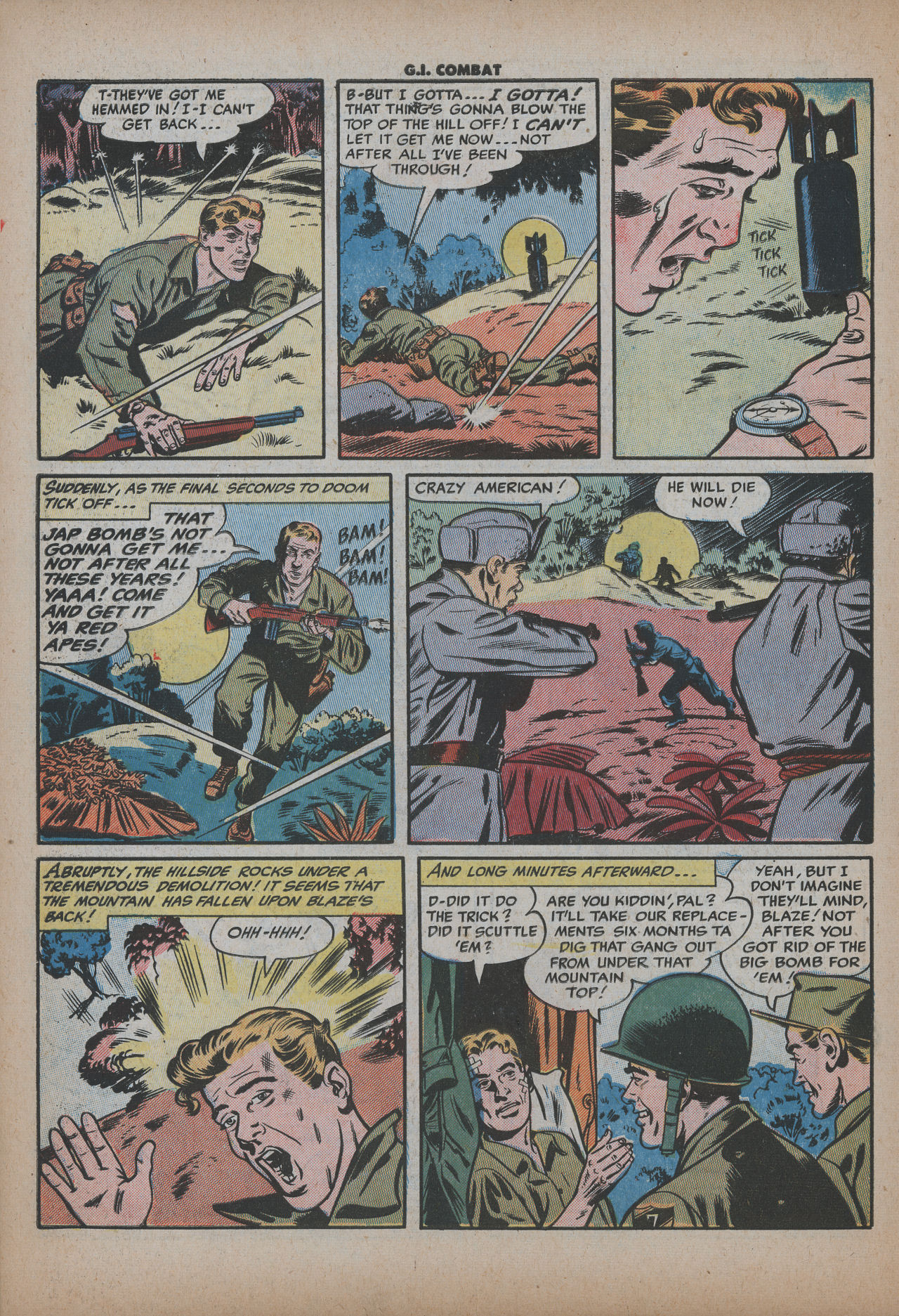 Read online G.I. Combat (1952) comic -  Issue #18 - 33