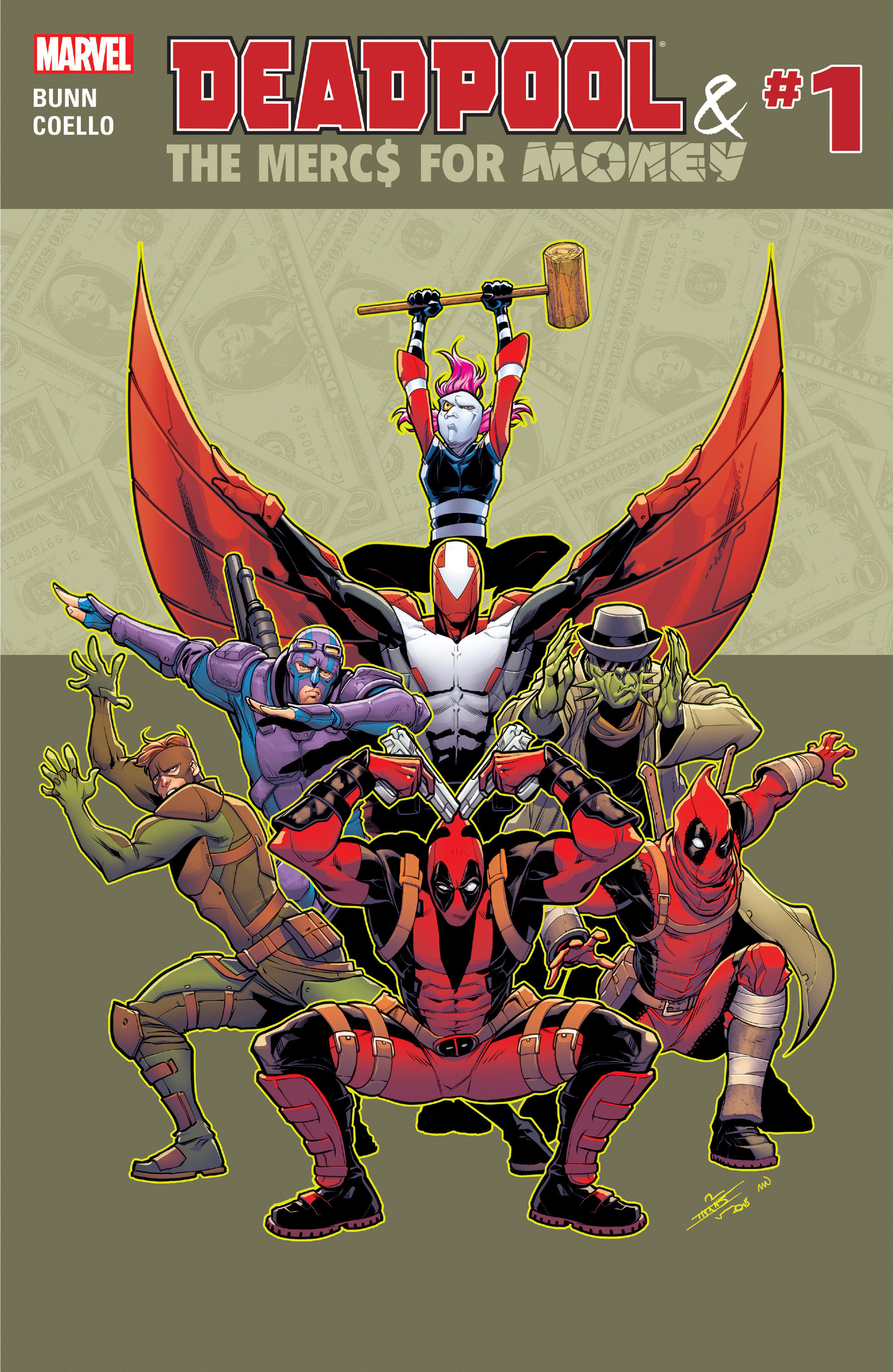 Read online Deadpool & the Mercs For Money [II] comic -  Issue #1 - 1