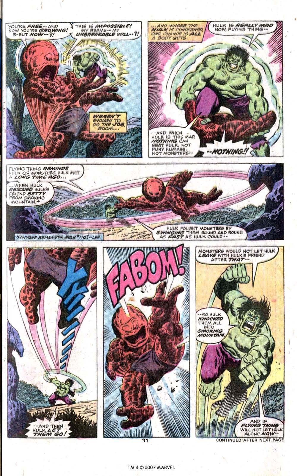 Read online The Incredible Hulk (1968) comic -  Issue # _Annual 1976 - 33