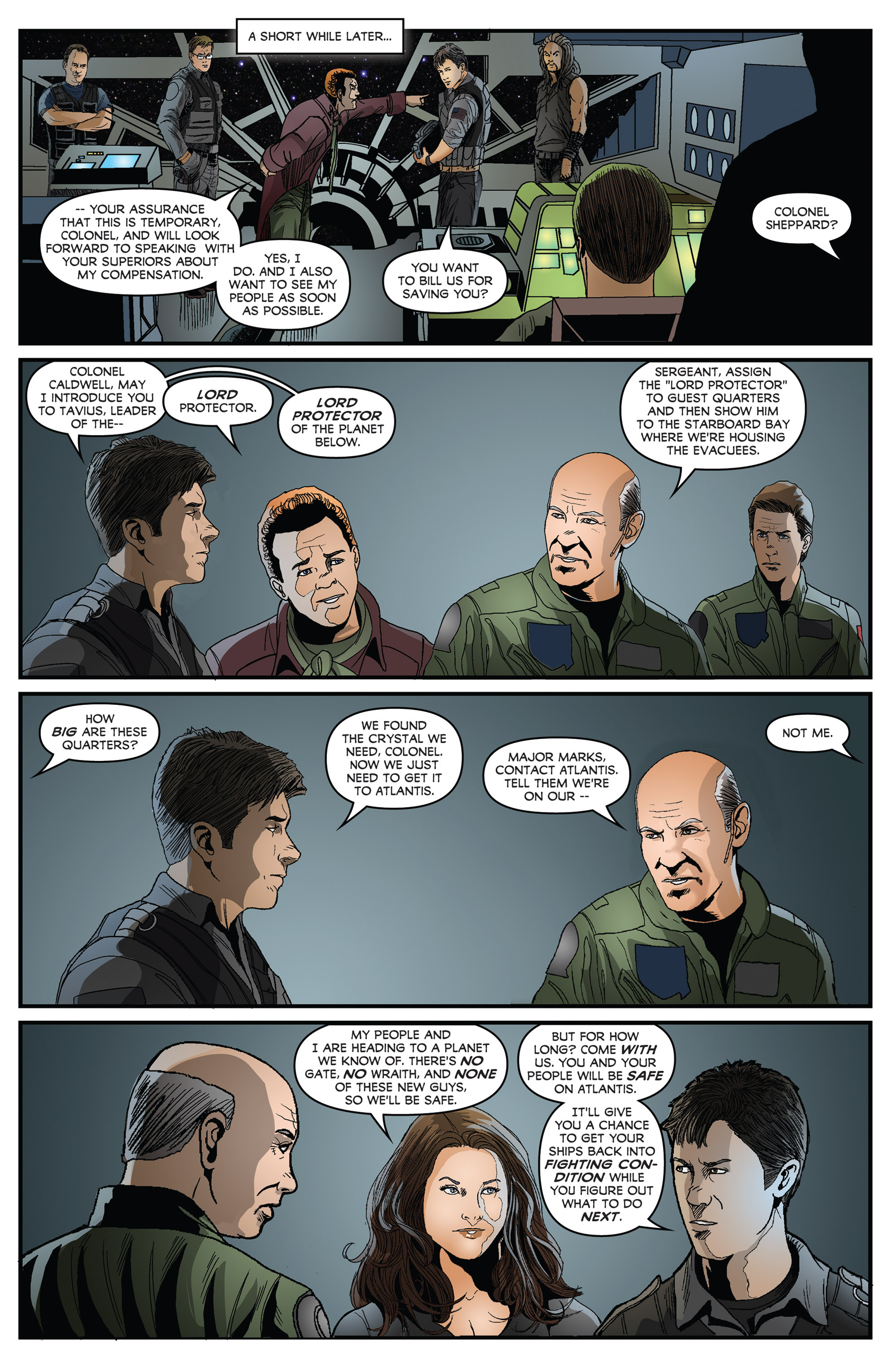 Read online Stargate Atlantis: Gateways comic -  Issue #2 - 20