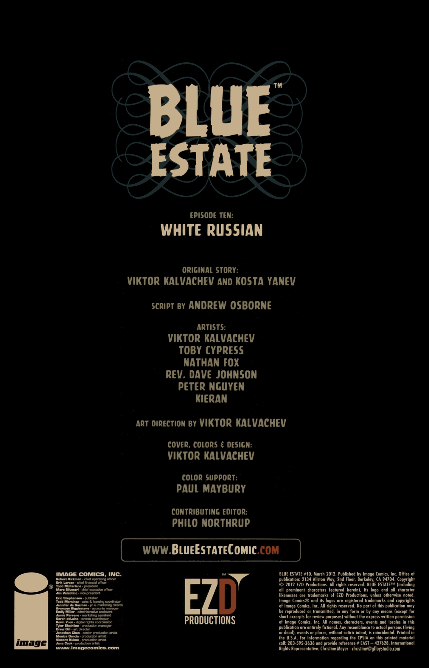 Read online Blue Estate comic -  Issue #10 - 2