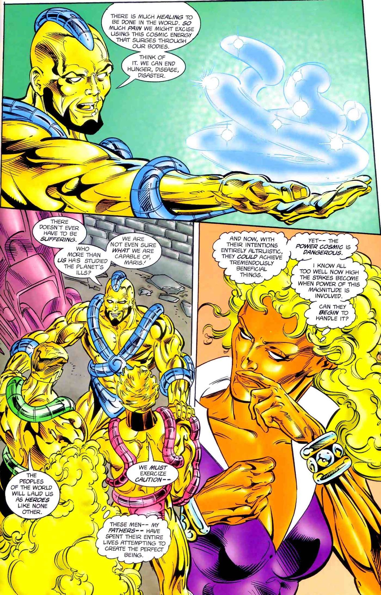 Read online Cosmic Powers Unlimited comic -  Issue #2 - 6
