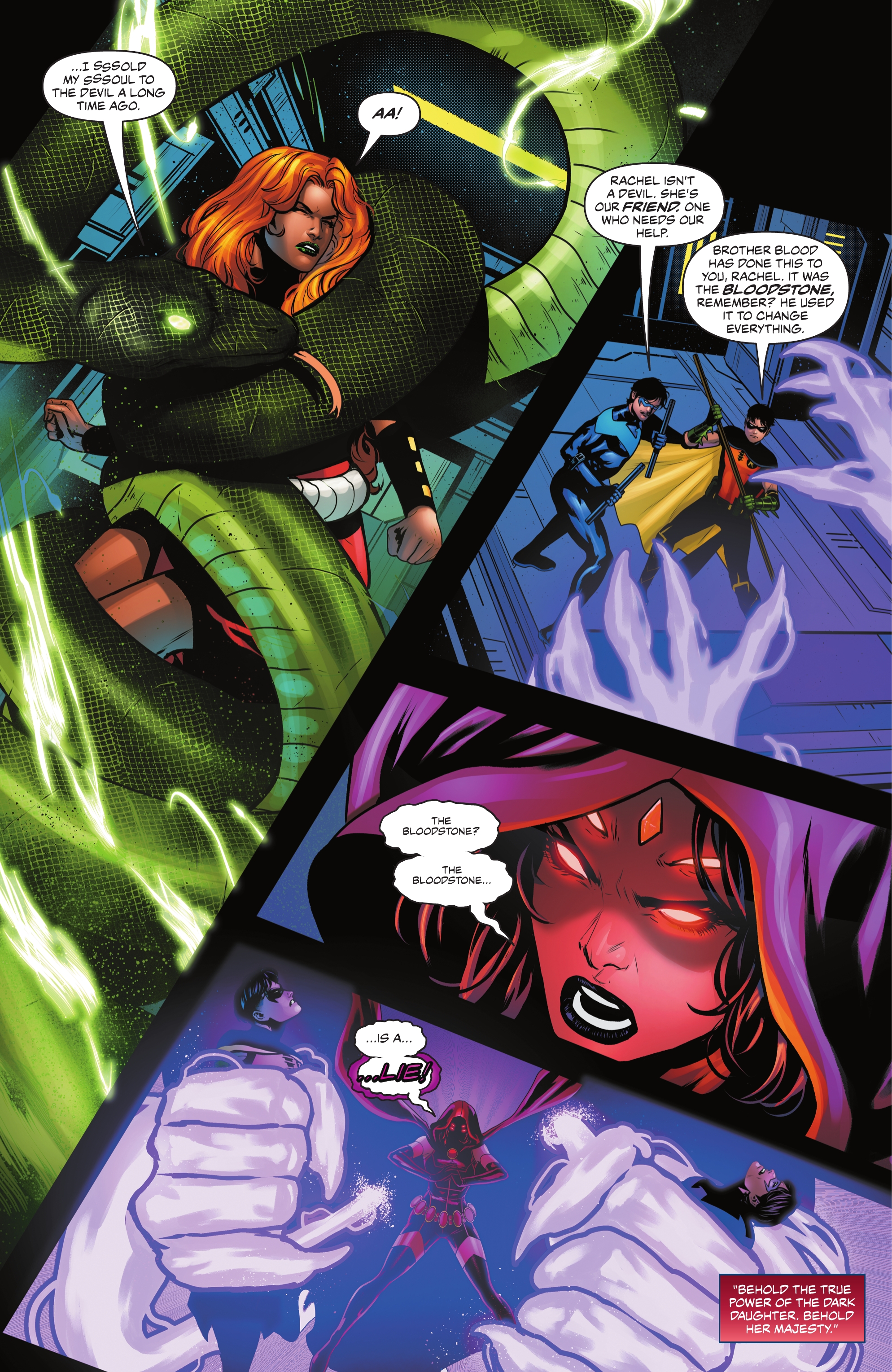 Read online Titans United: Bloodpact comic -  Issue #6 - 11