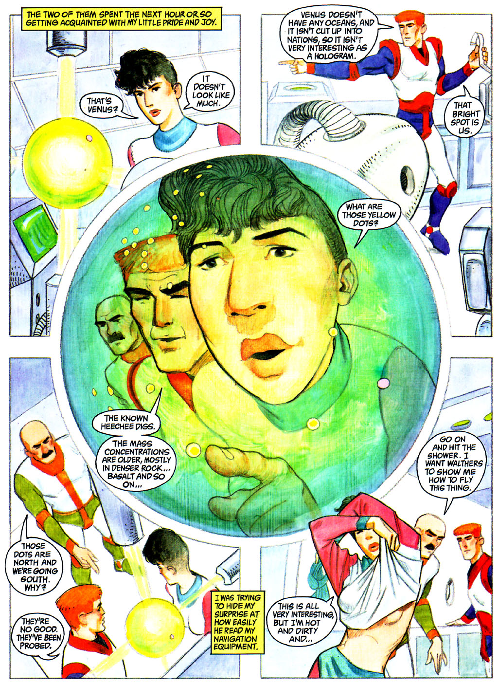 Read online Science Fiction Graphic Novel comic -  Issue #4 - 16