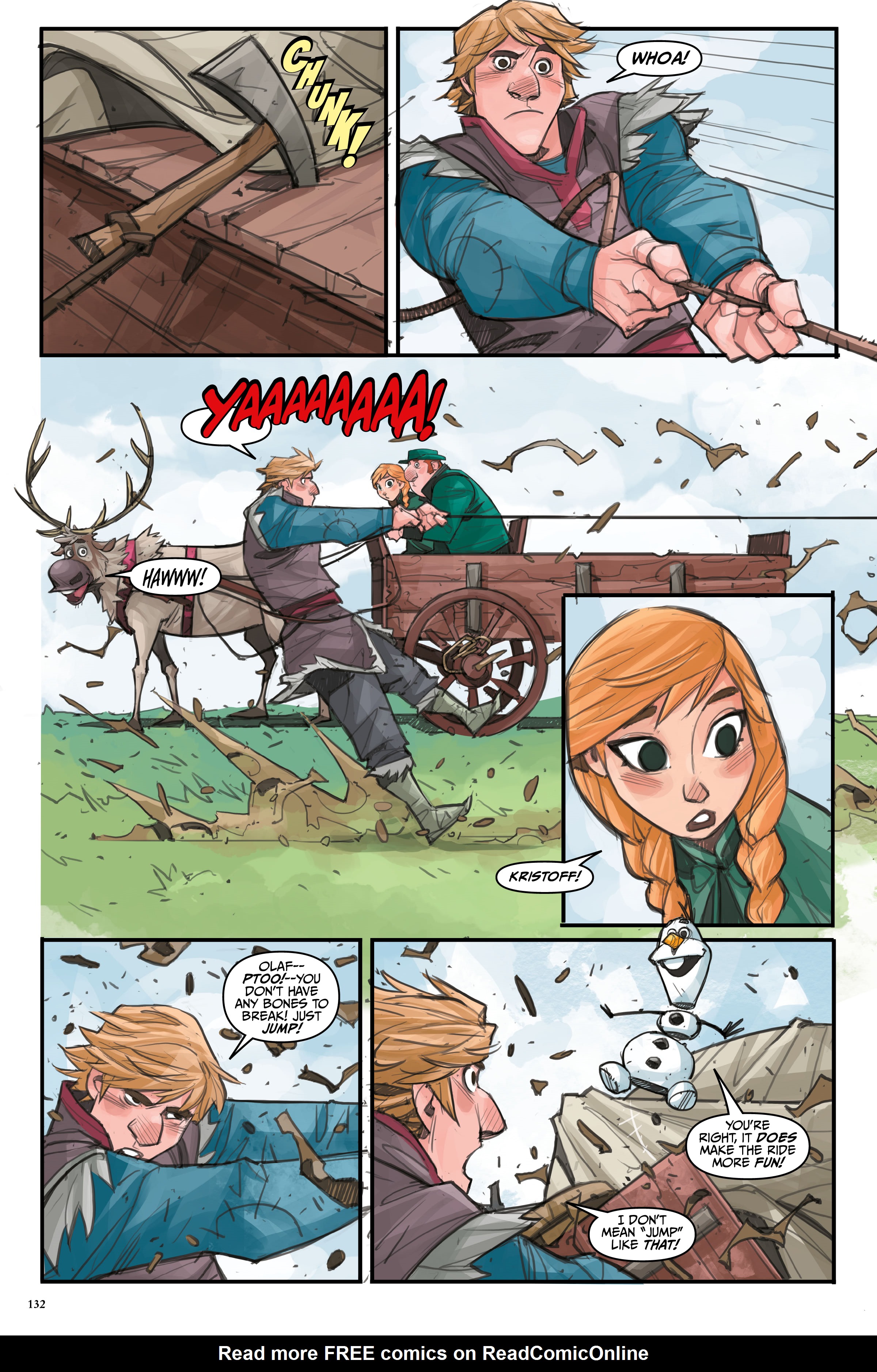 Read online Disney Frozen Library Edition comic -  Issue # TPB (Part 2) - 34