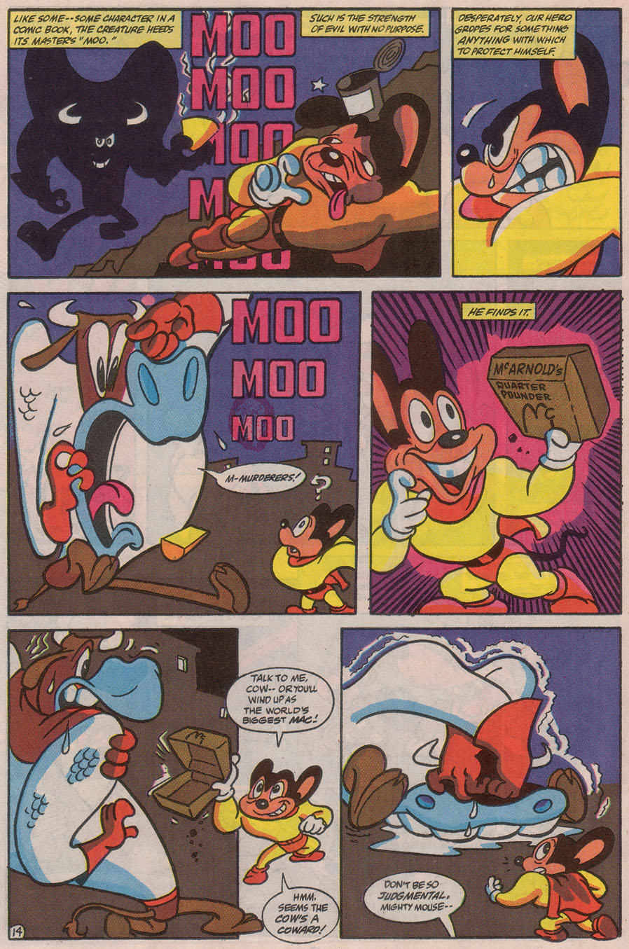 Read online Mighty Mouse comic -  Issue #6 - 19