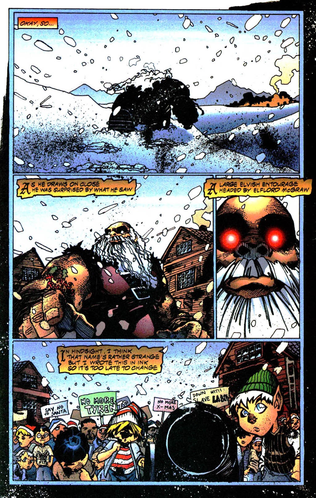 Read online Santa The Barbarian comic -  Issue # Full - 15