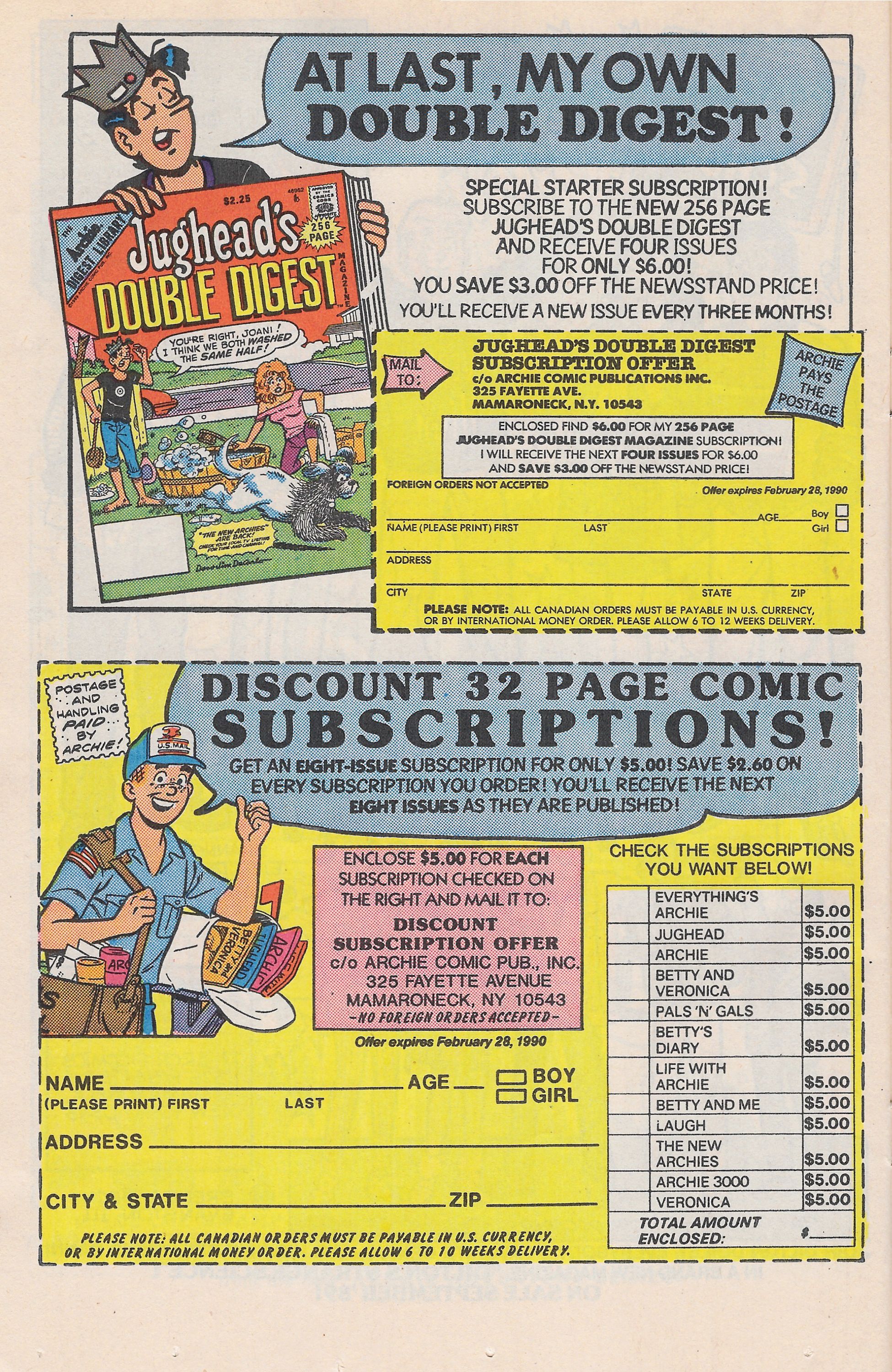 Read online Life With Archie (1958) comic -  Issue #275 - 24