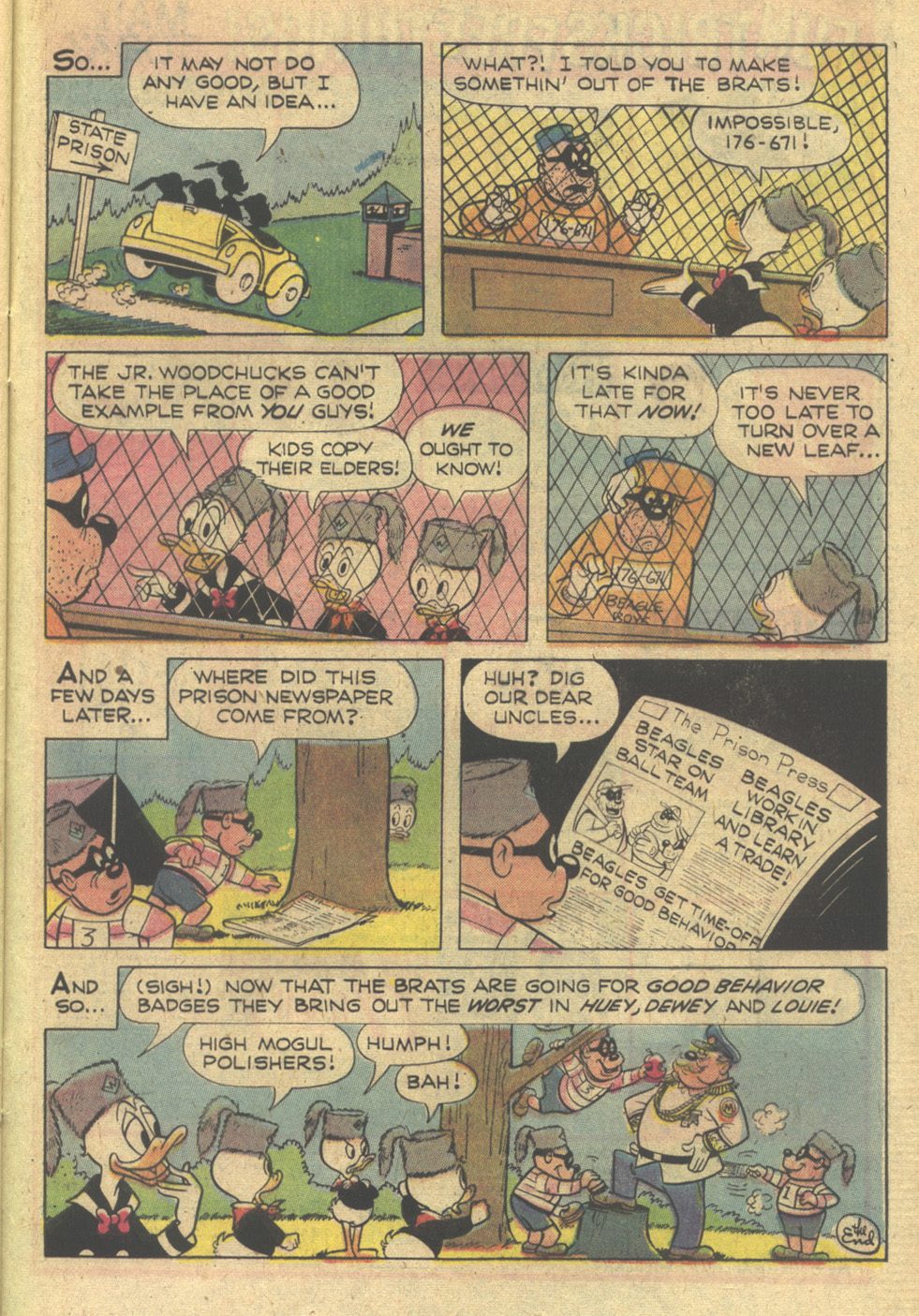Read online Huey, Dewey, and Louie Junior Woodchucks comic -  Issue #42 - 33