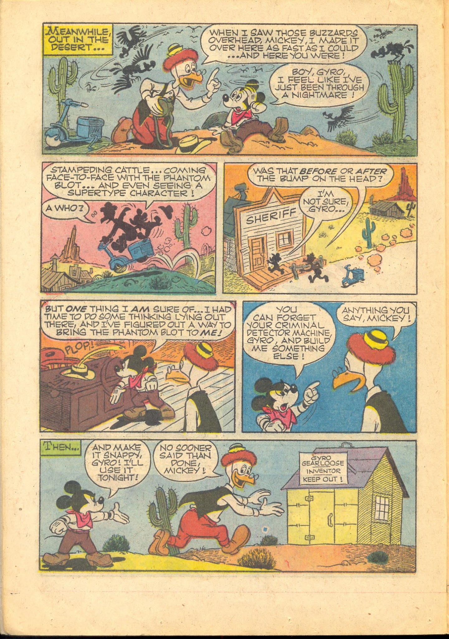 Read online Walt Disney's The Phantom Blot comic -  Issue #2 - 22