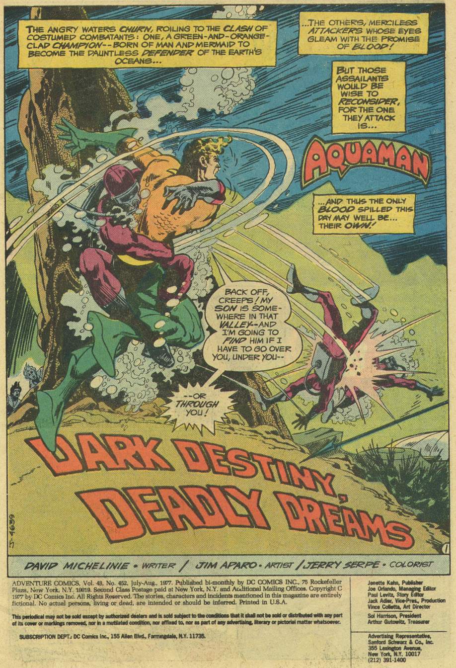 Read online Adventure Comics (1938) comic -  Issue #452 - 3