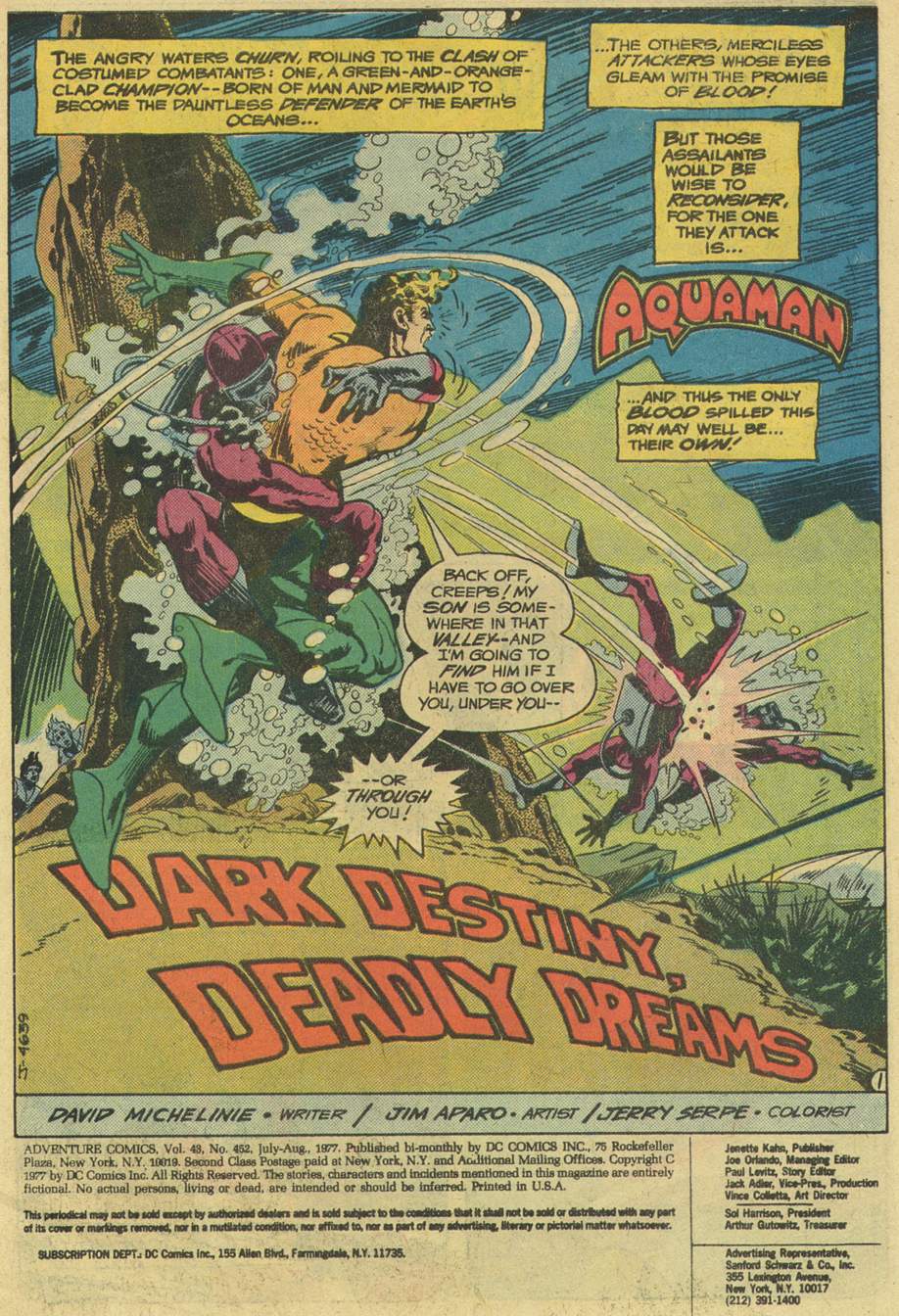 Adventure Comics (1938) issue 452 - Page 3