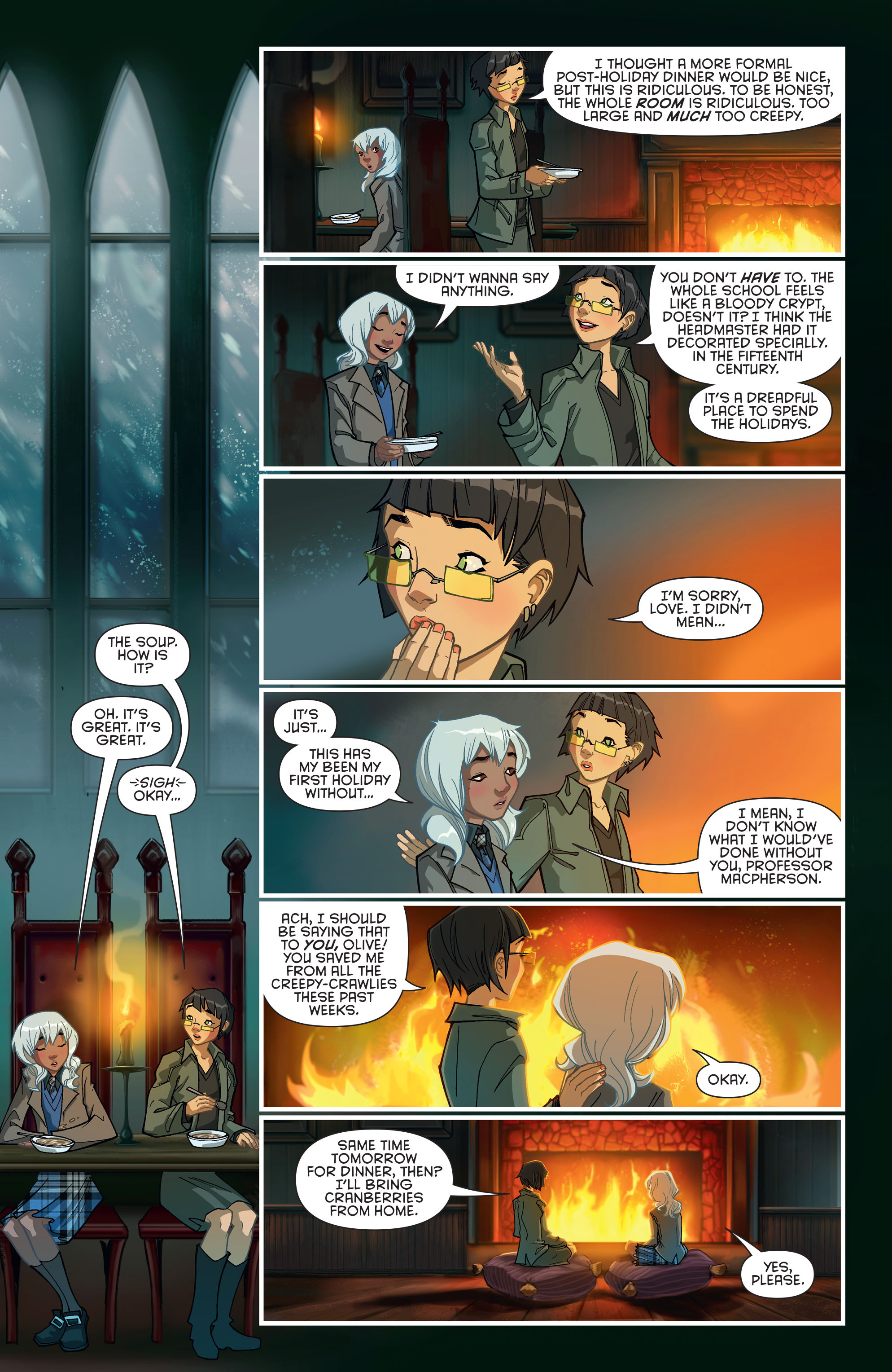 Read online Gotham Academy: Second Semester comic -  Issue #1 - 4