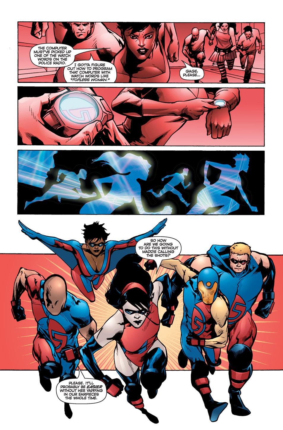 Read online Dynamo 5 comic -  Issue #5 - 15
