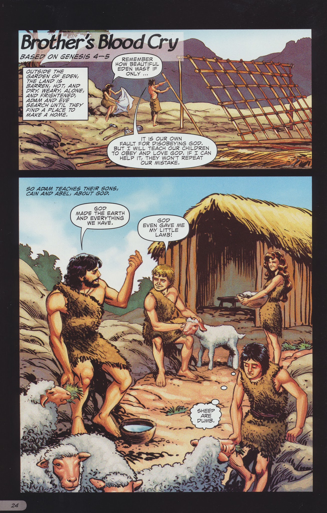 Read online The Action Bible comic -  Issue # TPB 1 - 28