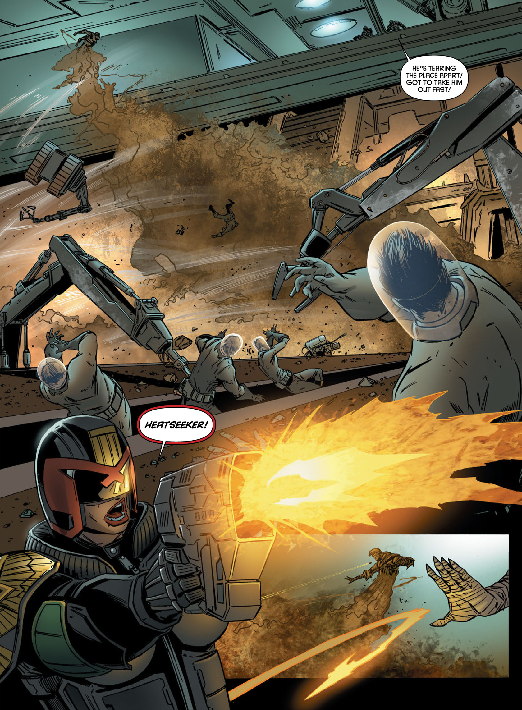 Read online Dredd: Dust comic -  Issue #2 - 18