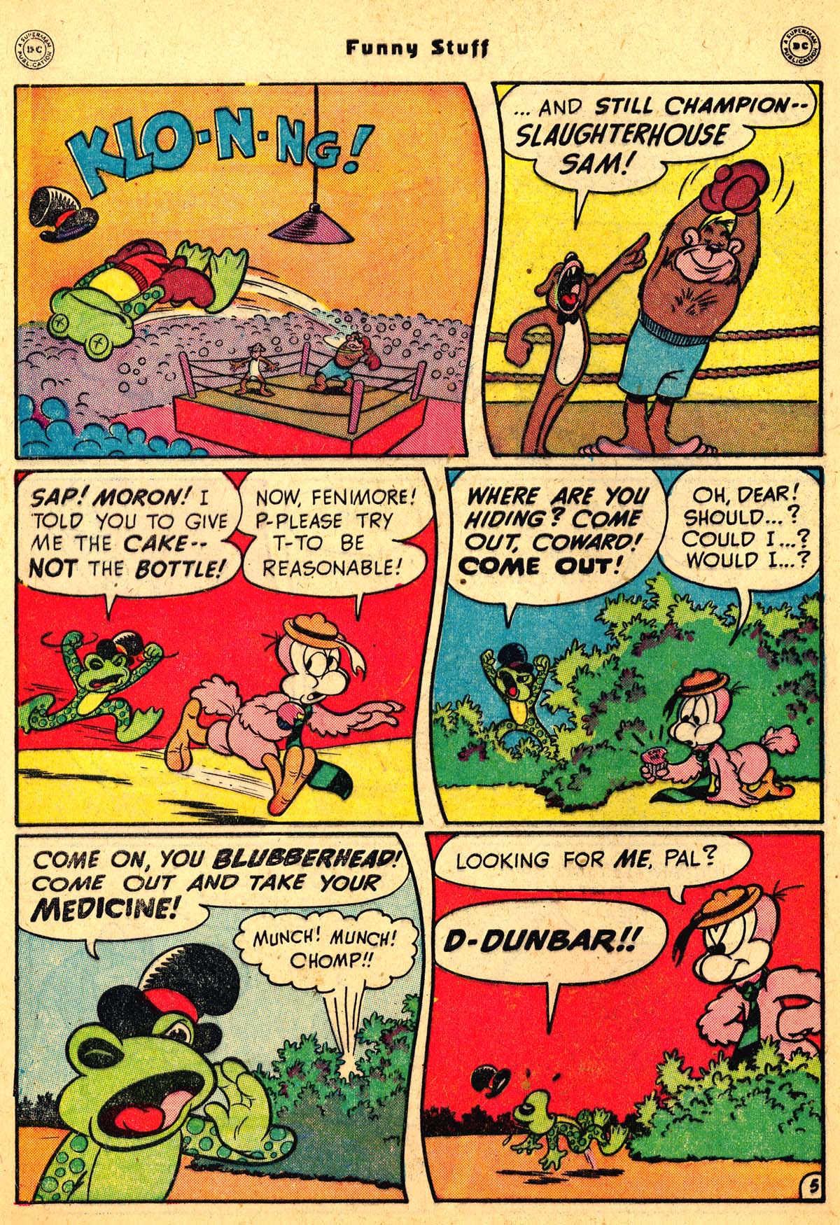Read online Funny Stuff comic -  Issue #46 - 46