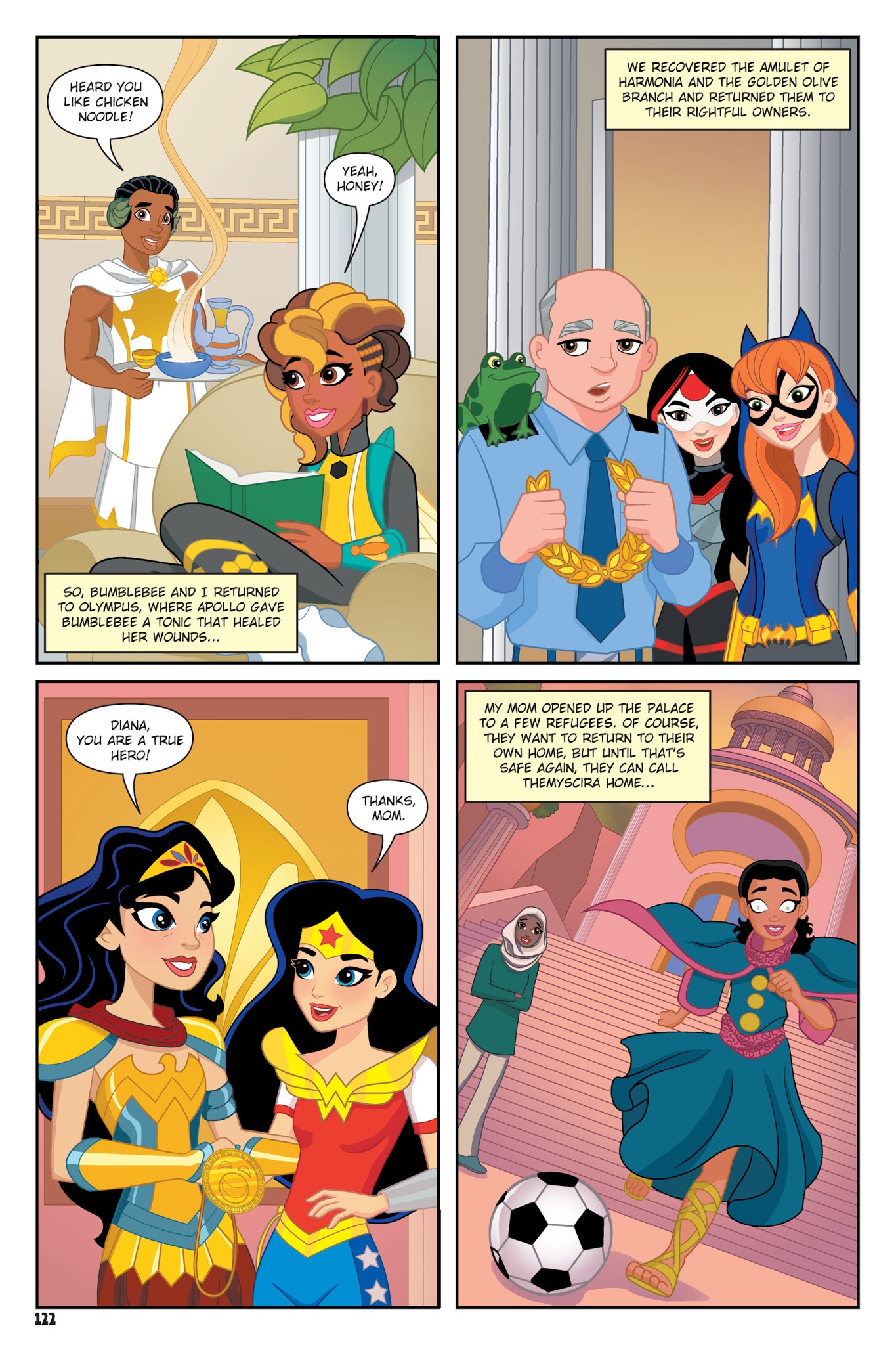 Read online DC Super Hero Girls: Summer Olympus comic -  Issue # TPB - 118