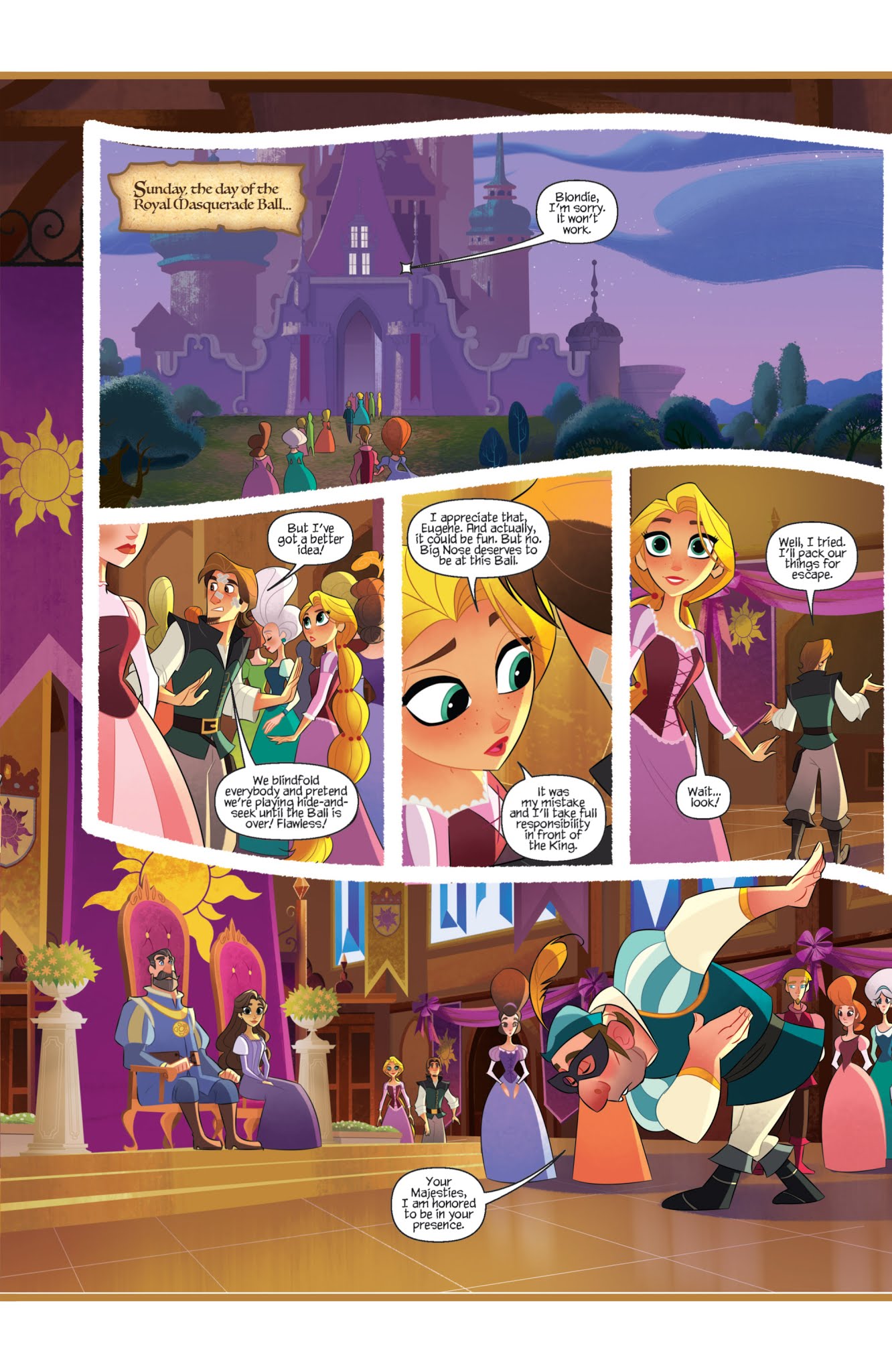 Read online Tangled (2018) comic -  Issue #3 - 16