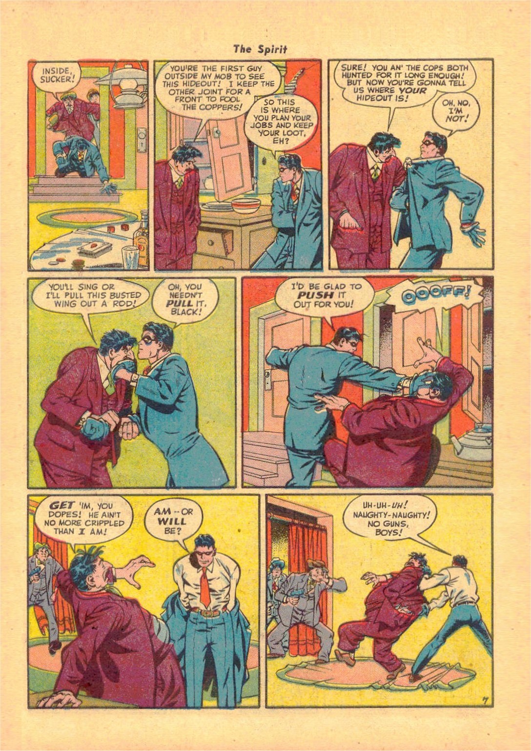 Read online The Spirit (1944) comic -  Issue #8 - 9