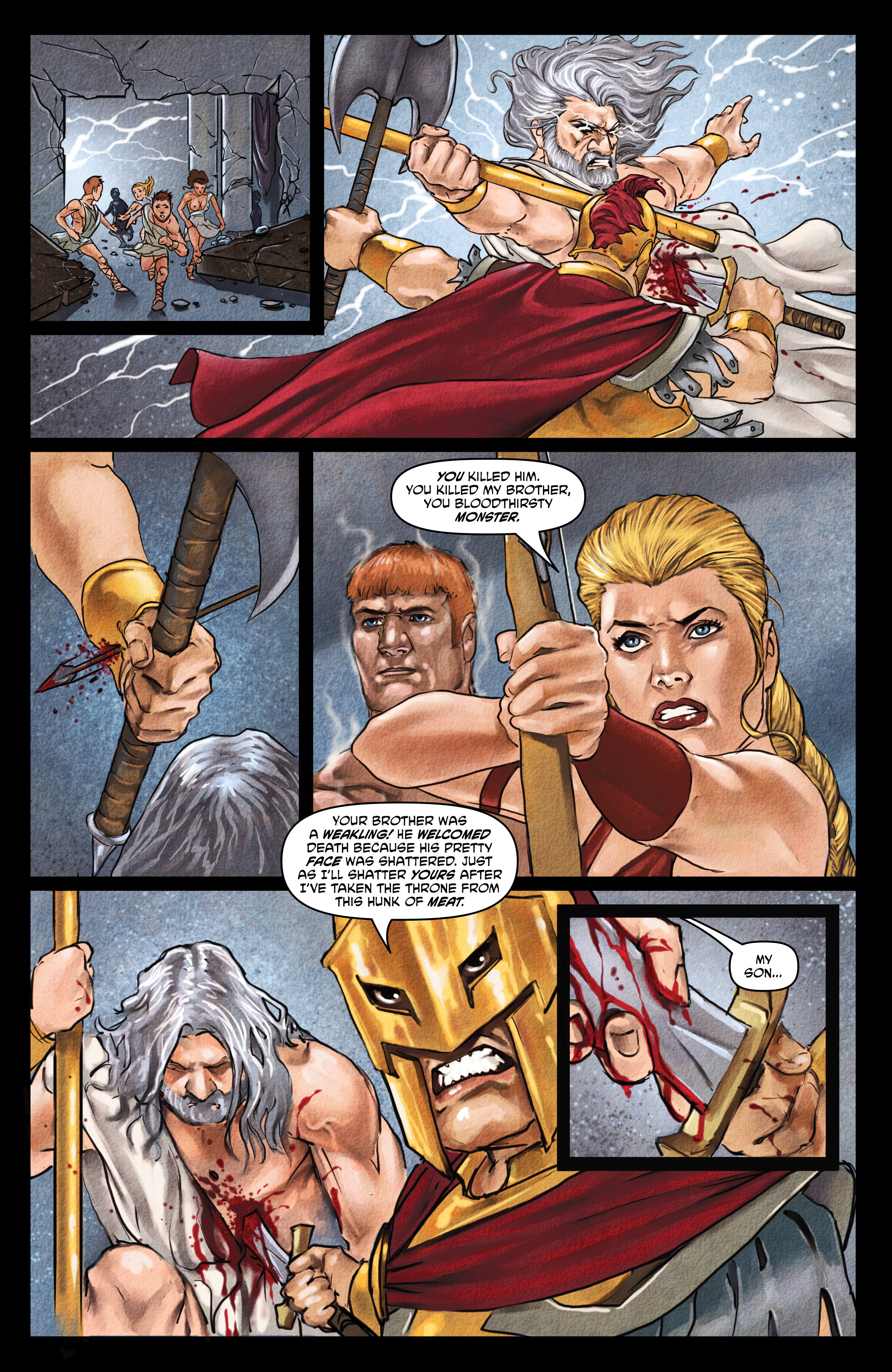 Read online God Is Dead comic -  Issue #25 - 38