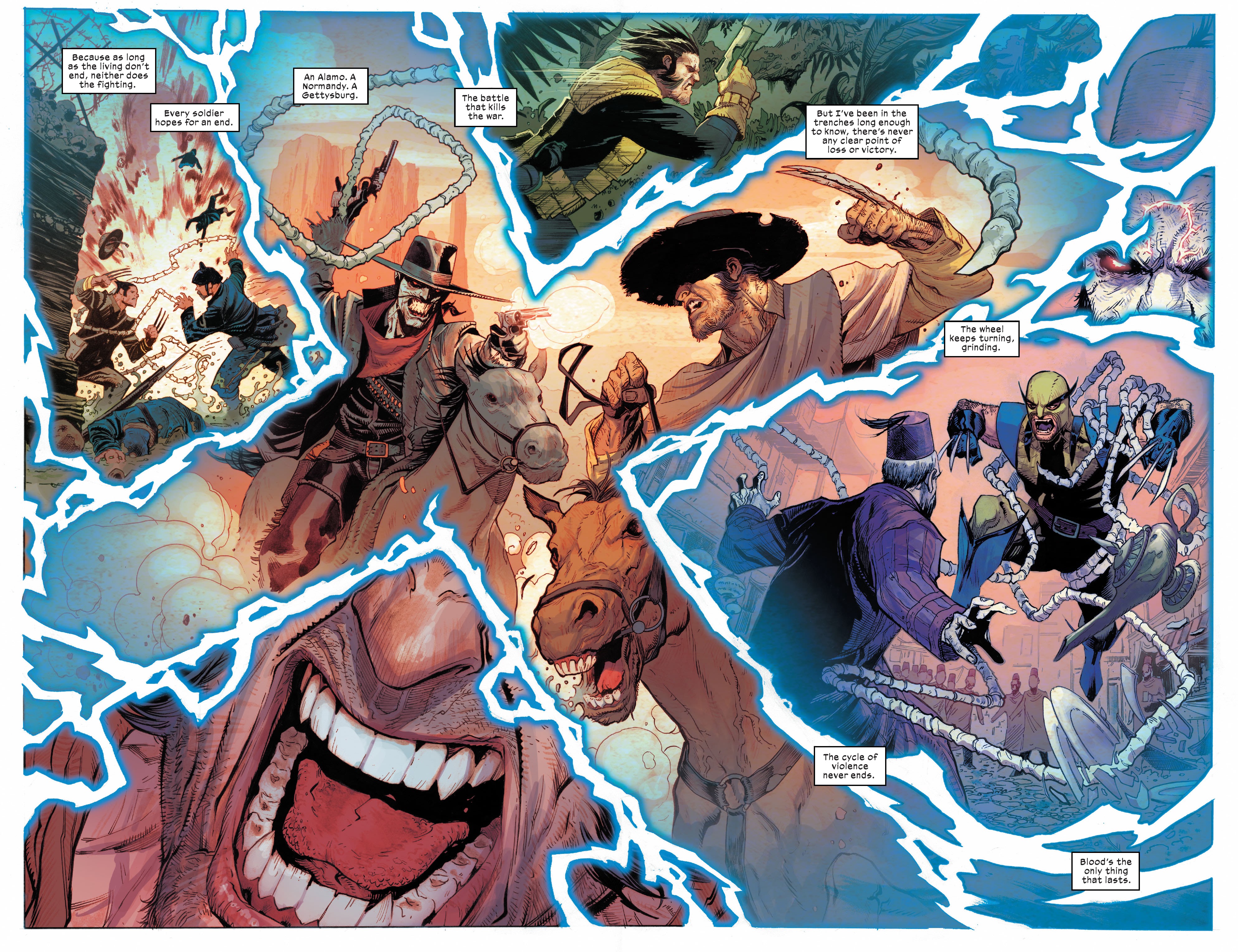 Read online X Lives Of Wolverine comic -  Issue #3 - 3