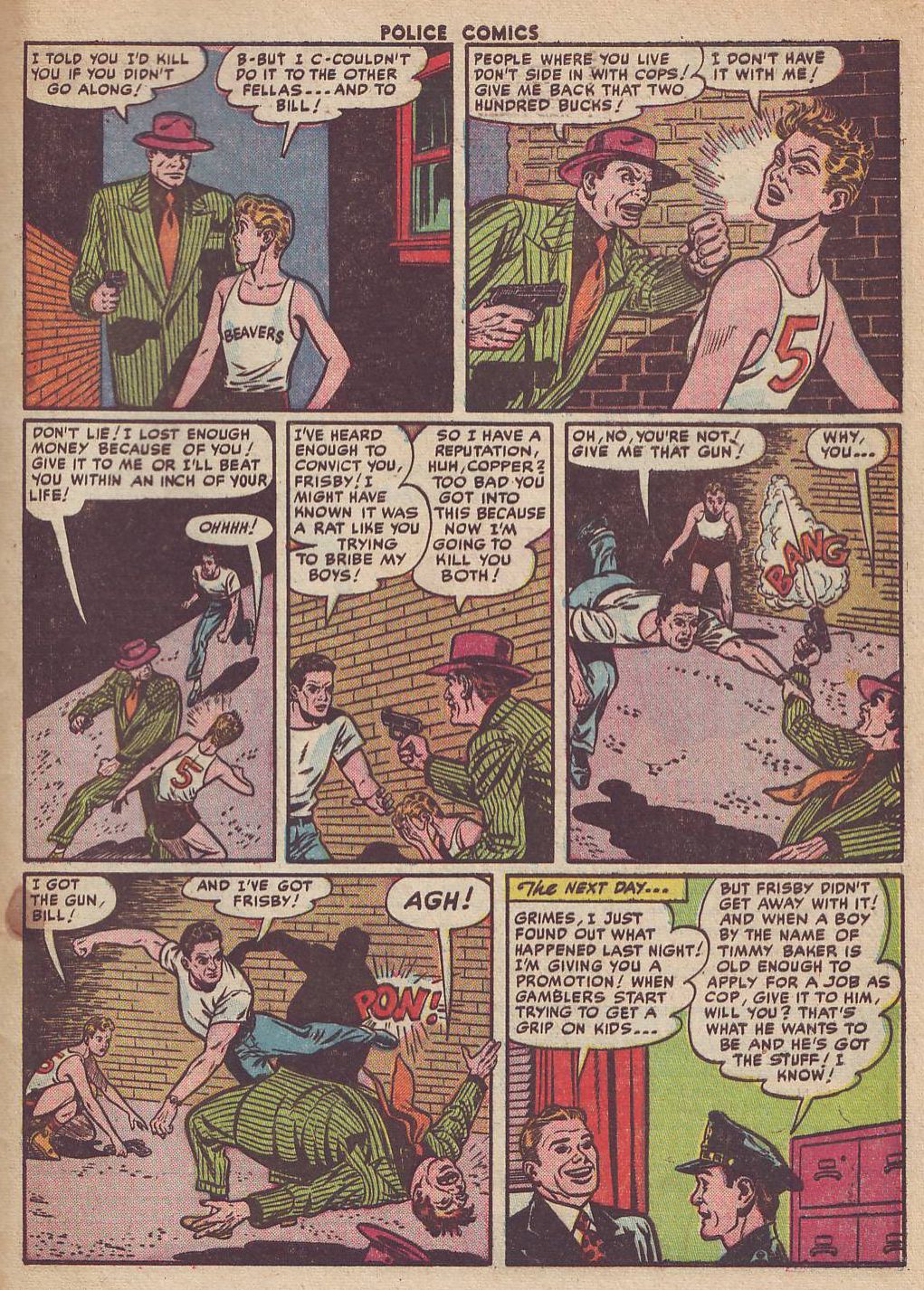 Read online Police Comics comic -  Issue #114 - 33