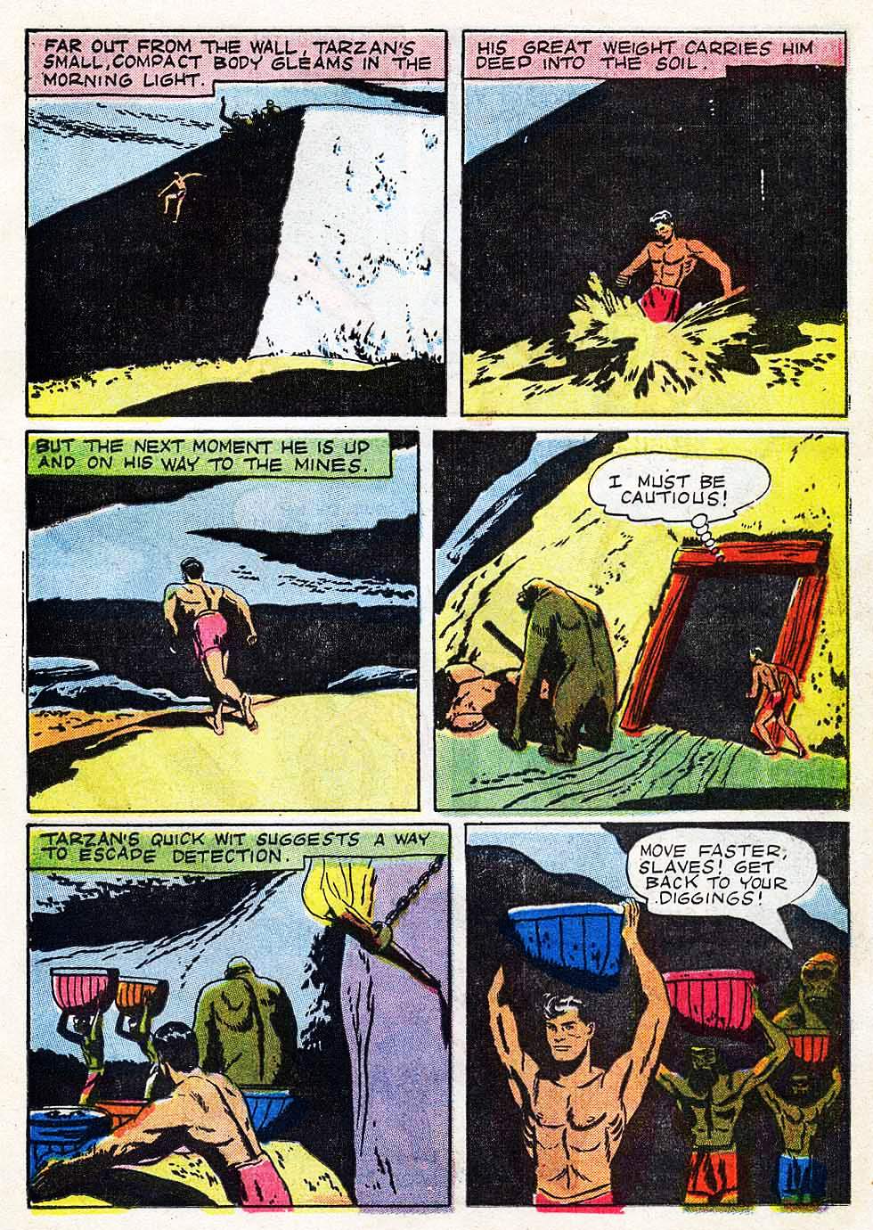 Read online Tarzan (1948) comic -  Issue #10 - 21