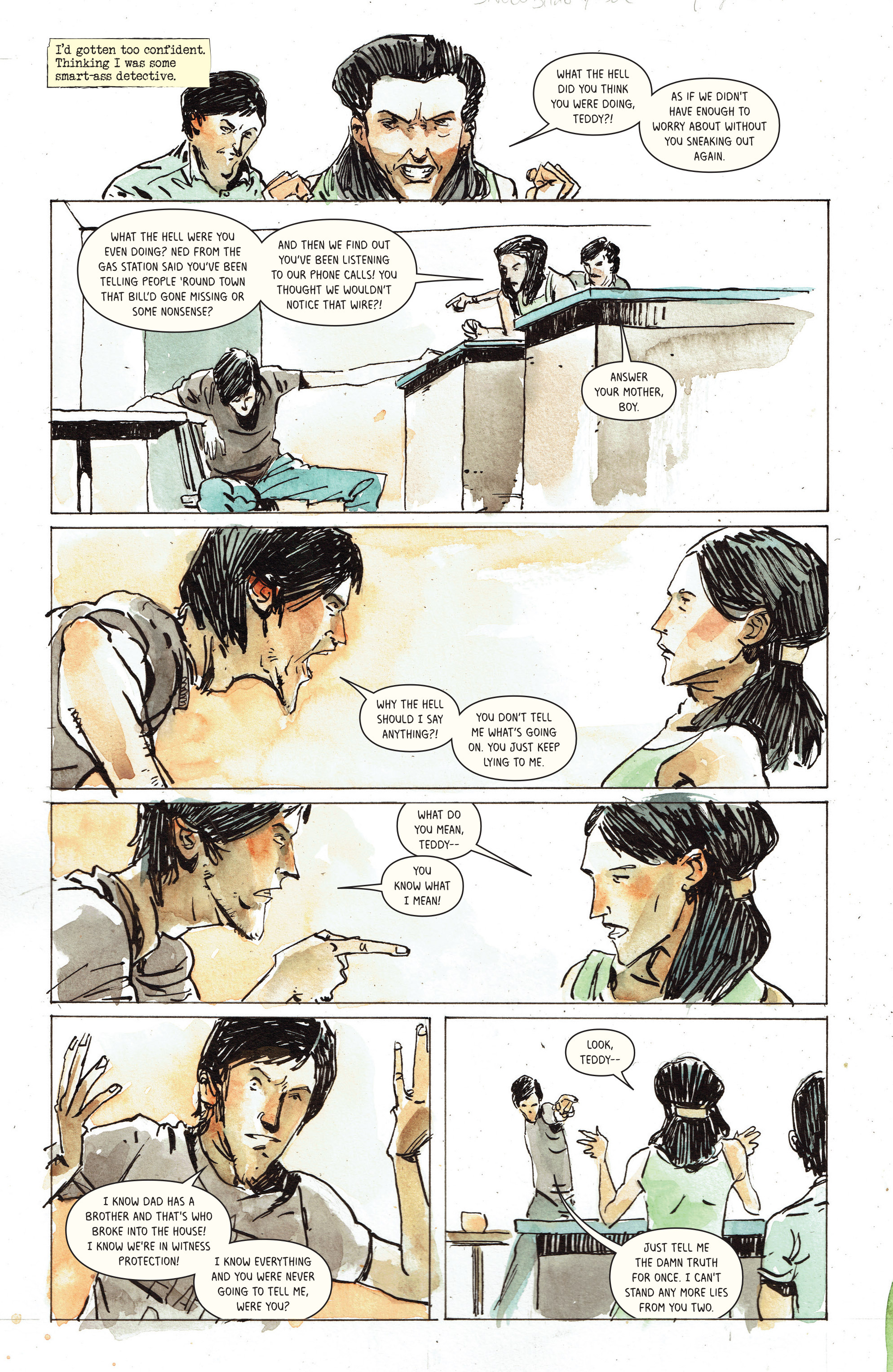 Read online Snow Blind comic -  Issue #2 - 16