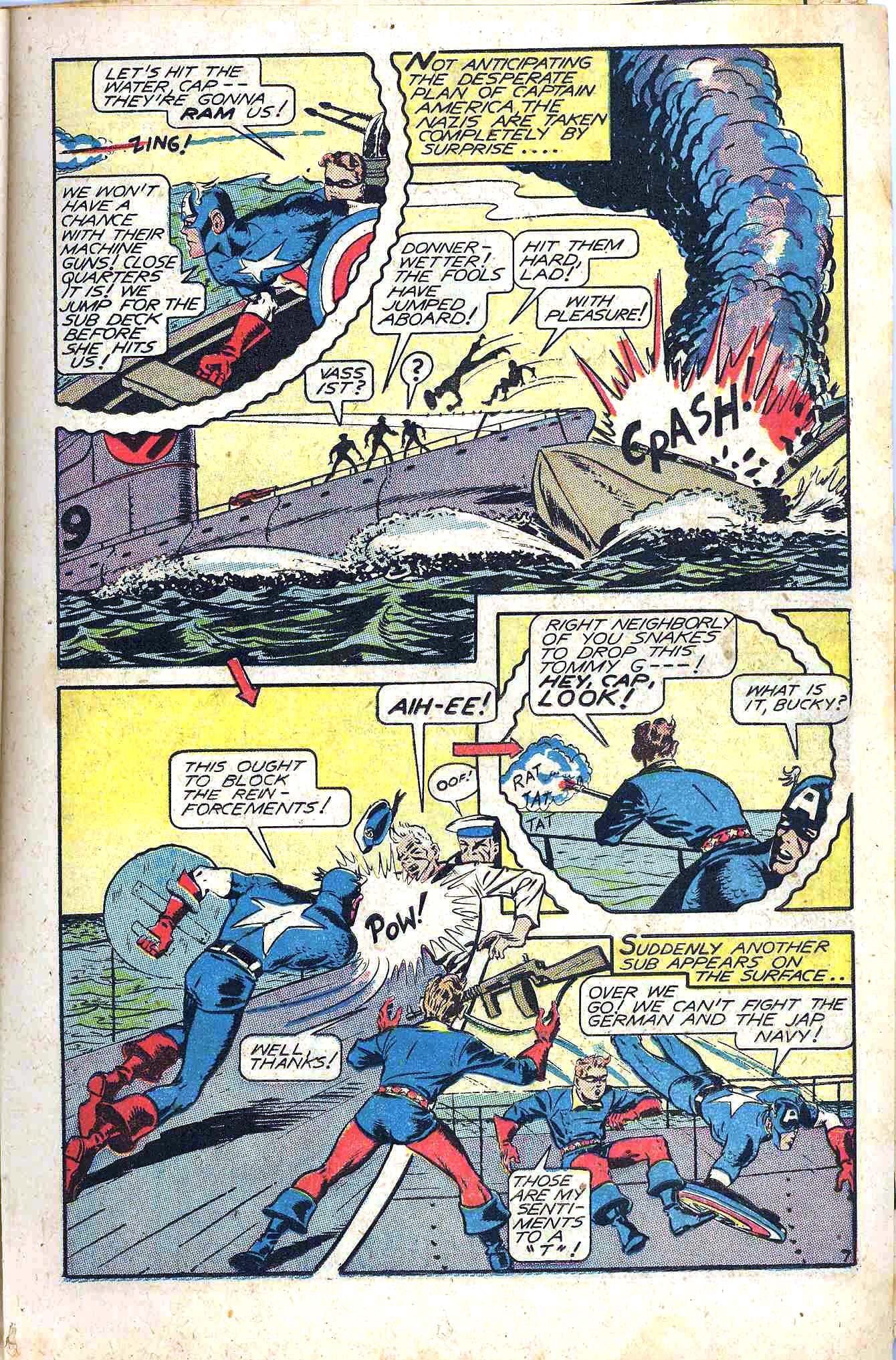 Read online Captain America Comics comic -  Issue #40 - 30