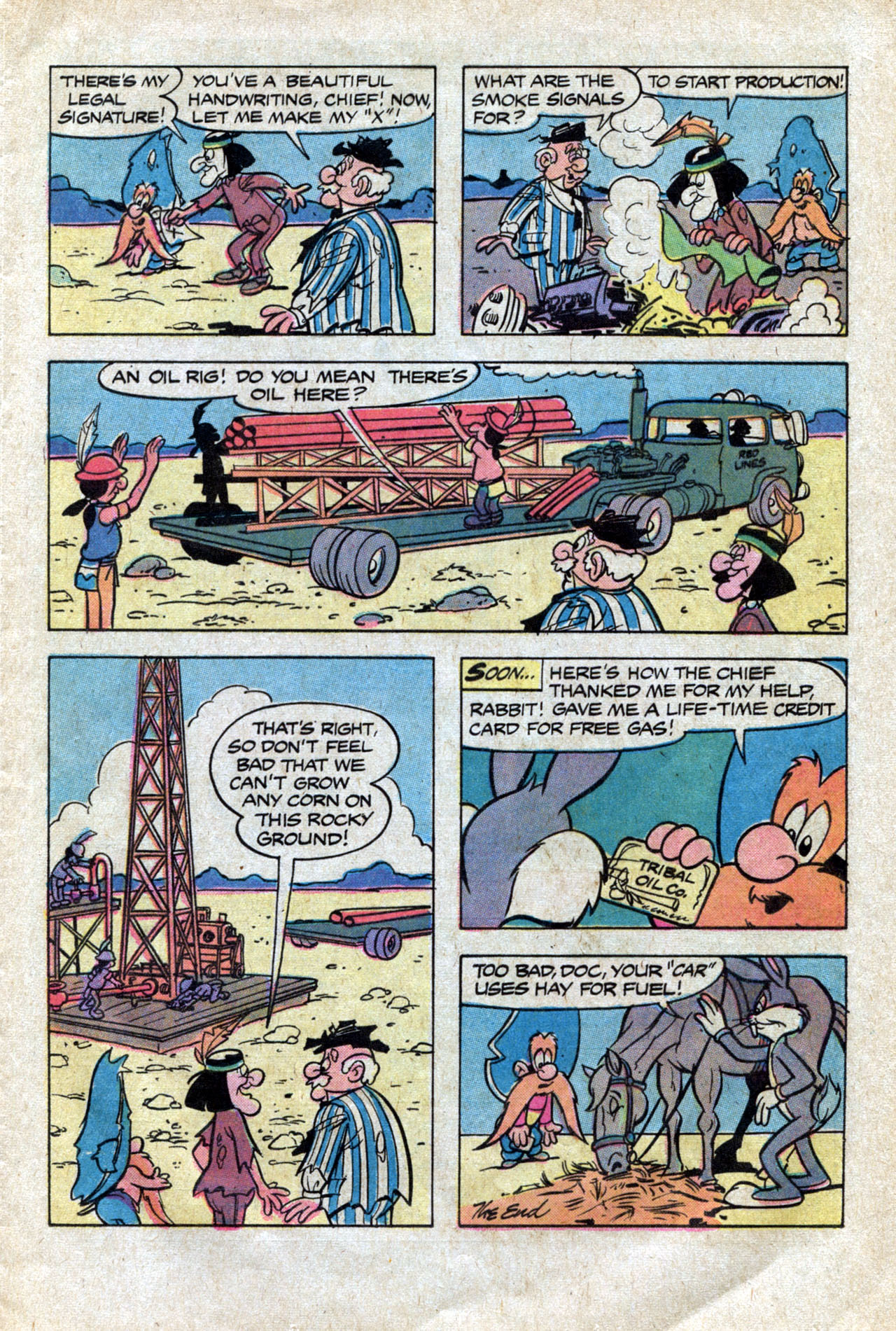 Read online Yosemite Sam and Bugs Bunny comic -  Issue #22 - 17