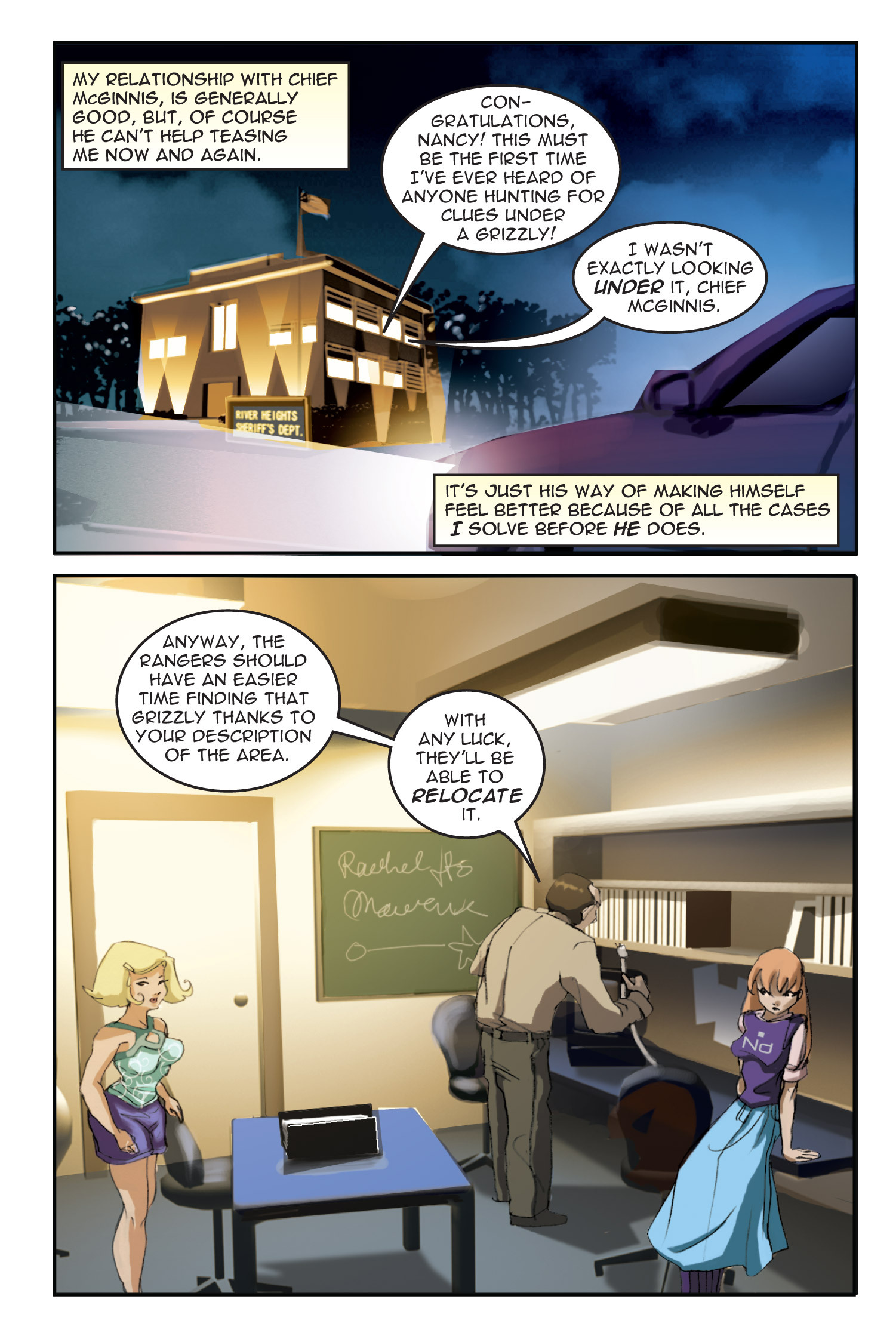 Read online Nancy Drew comic -  Issue #1 - 38