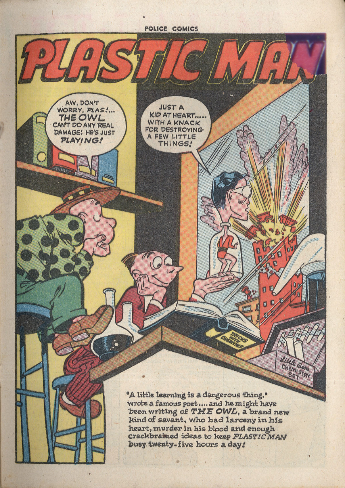 Read online Police Comics comic -  Issue #46 - 3