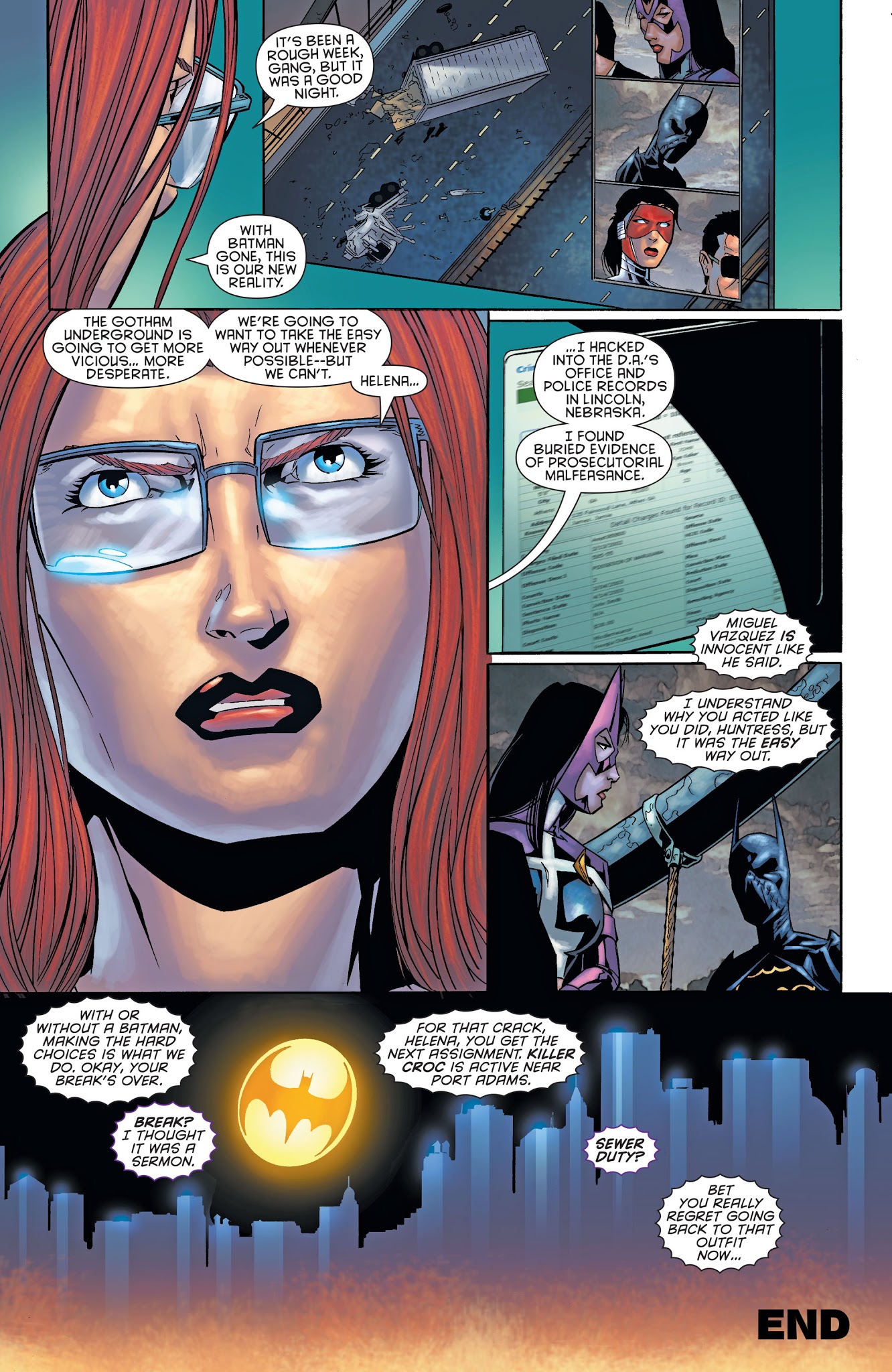 Read online Batman: Battle for the Cowl: The Network comic -  Issue # Full - 22