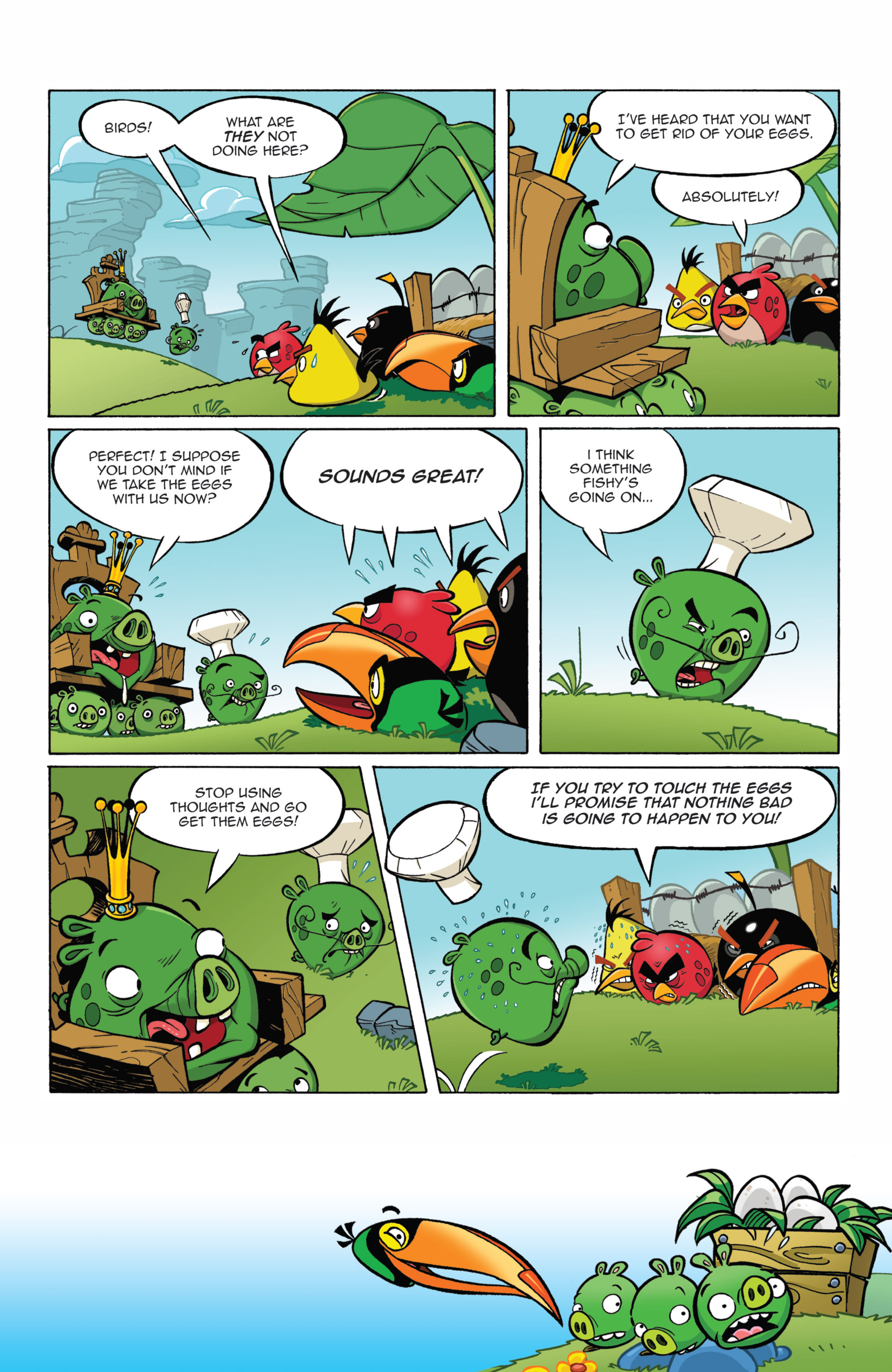 Read online Angry Birds Comics (2014) comic -  Issue #7 - 19