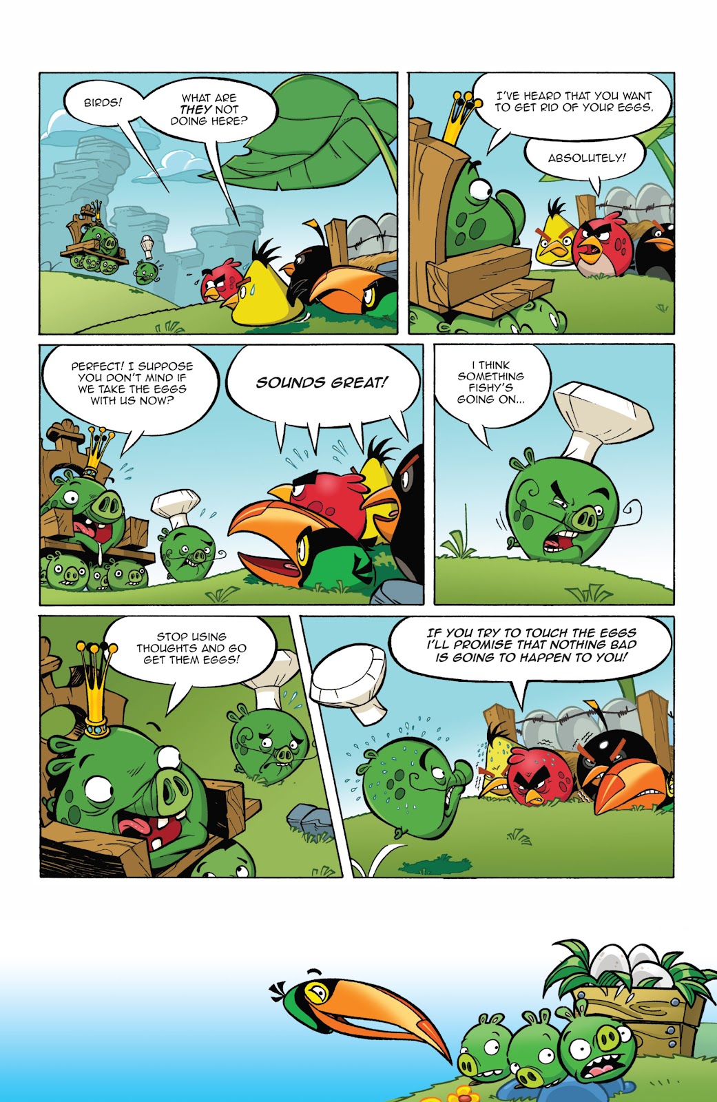 Angry Birds Comics (2014) issue 7 - Page 19