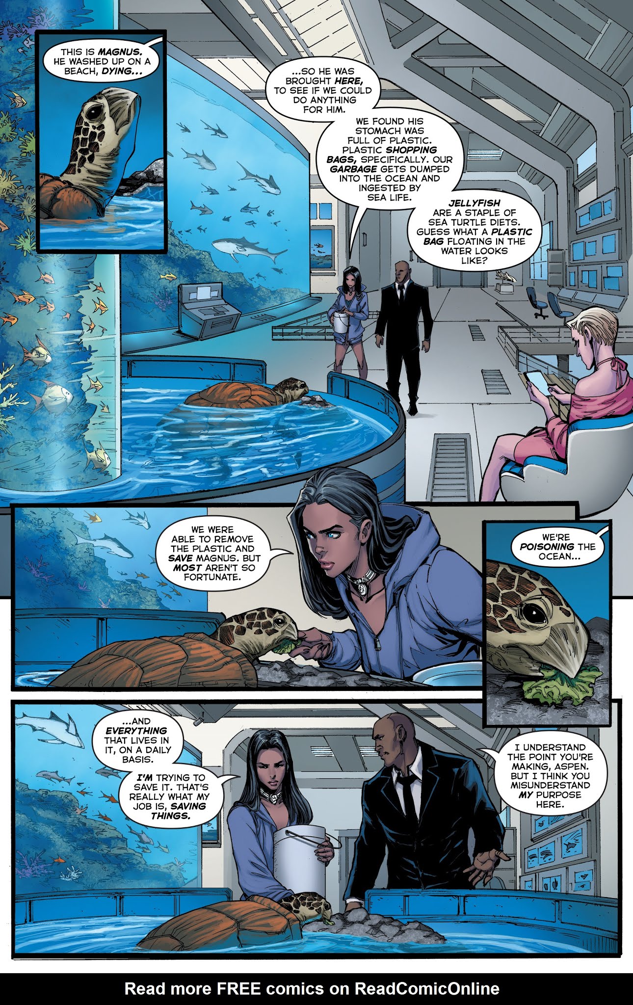 Read online Fathom (2018) comic -  Issue #1 - 14