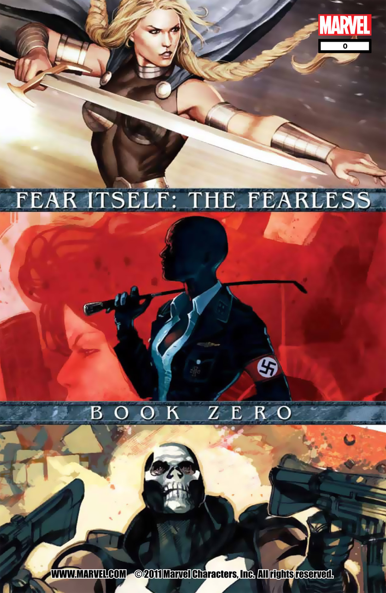 Read online Fear Itself: The Fearless comic -  Issue #0 - 1