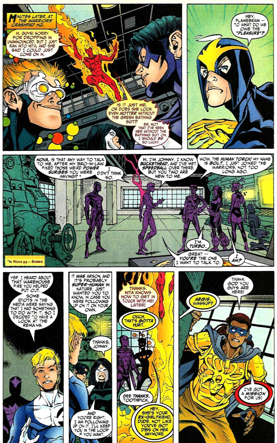 Read online New Warriors (1999) comic -  Issue #3 - 9