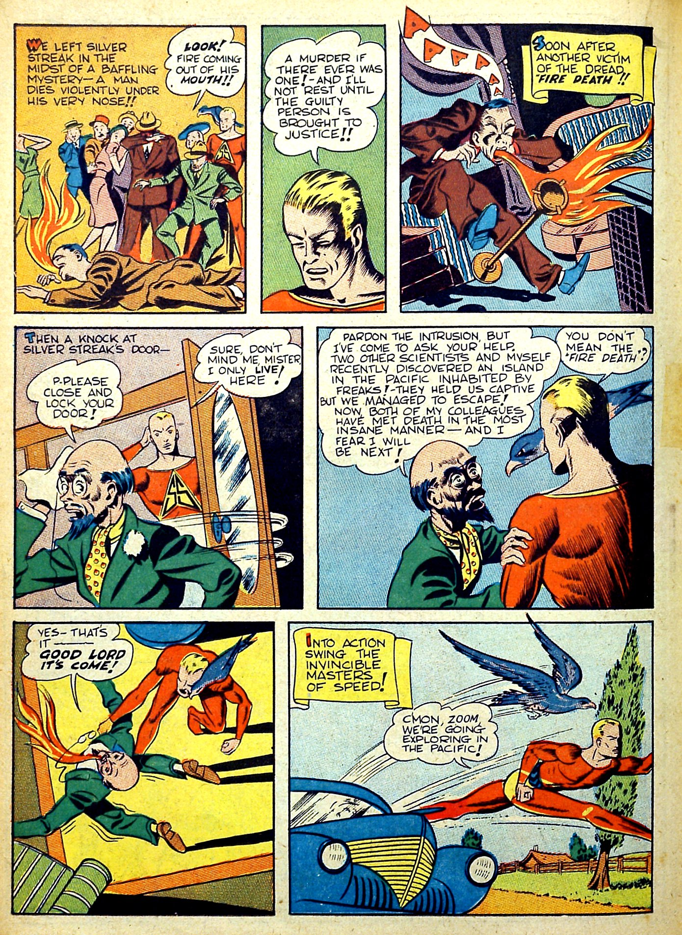 Read online Silver Streak Comics comic -  Issue #22 - 34