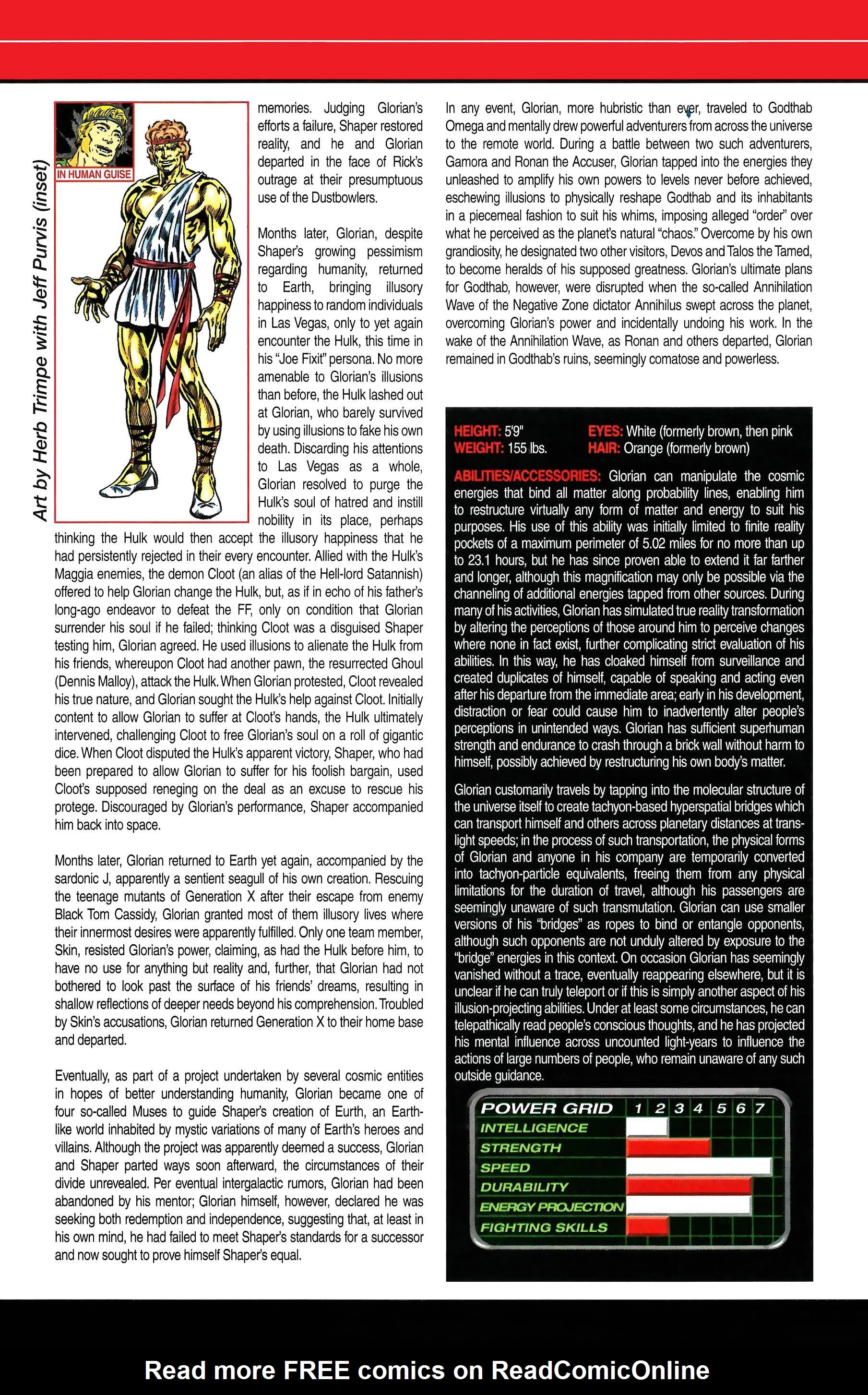 Read online Official Handbook of the Marvel Universe A to Z comic -  Issue # TPB 4 (Part 2) - 90