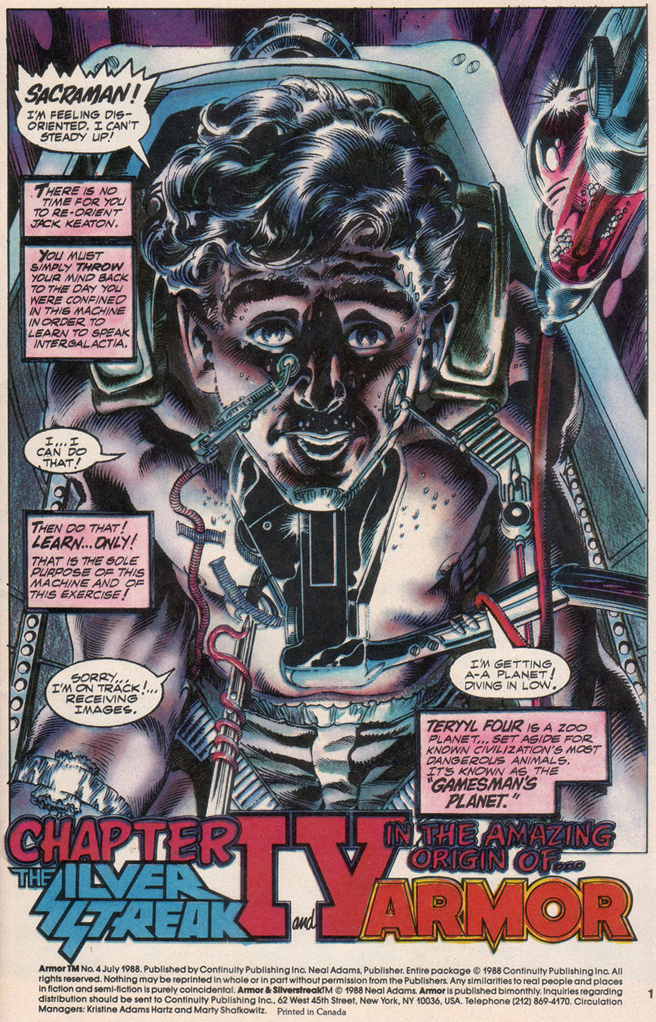 Read online Armor comic -  Issue #4 - 3