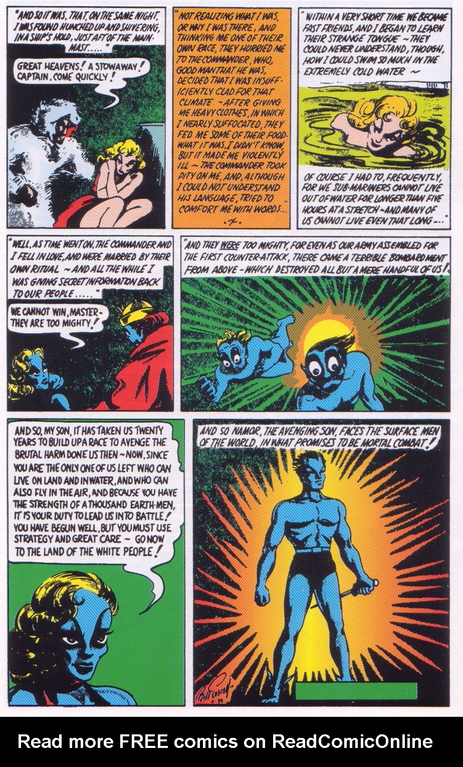 Read online Marvel Mystery Comics comic -  Issue #1 - 25