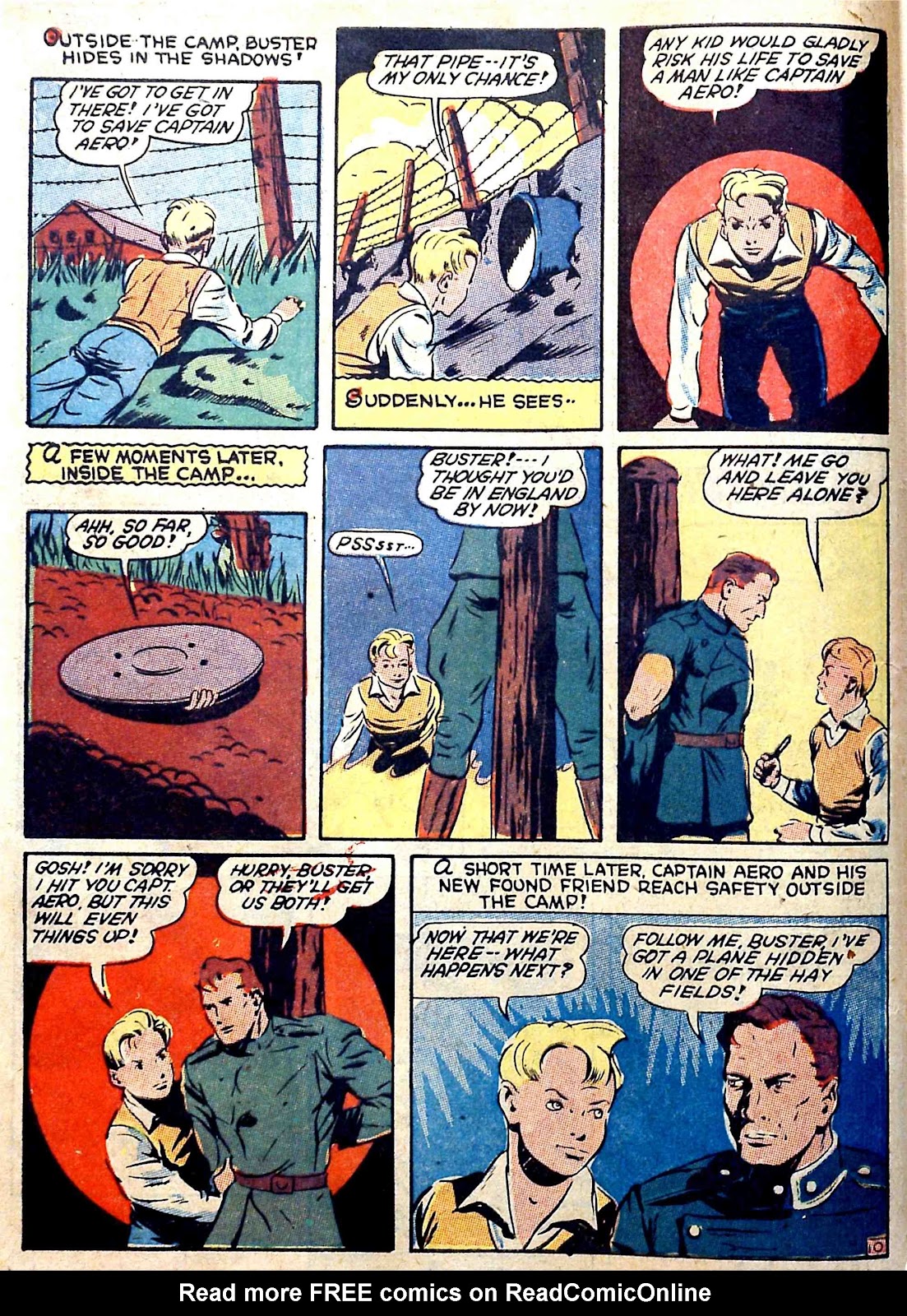 Captain Aero Comics issue 6 - Page 11
